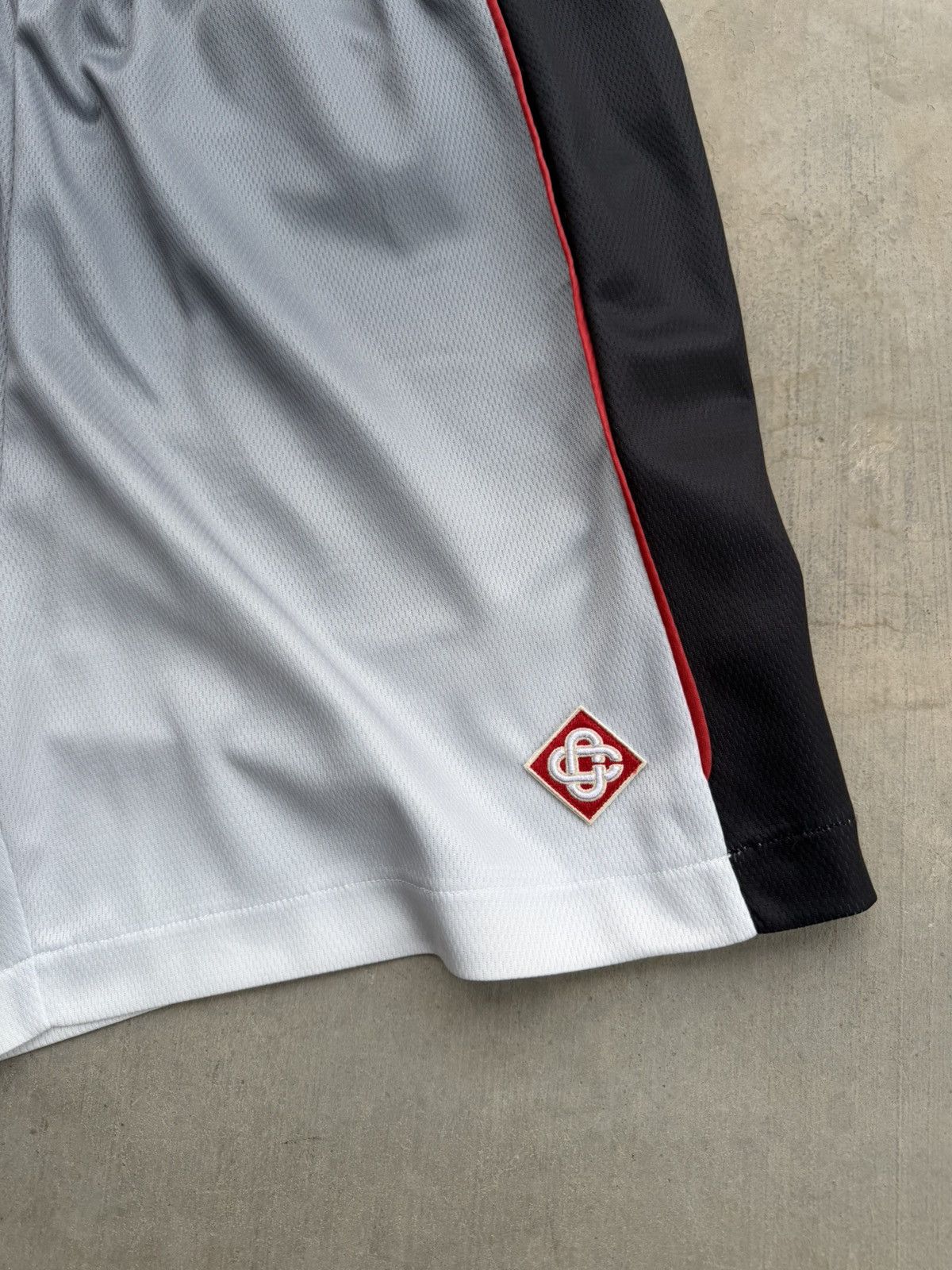 Casablanca Casablanca Logo Mesh Shorts Grey/Black Size S Brand New Size US 30 / EU 46 - 4 Thumbnail