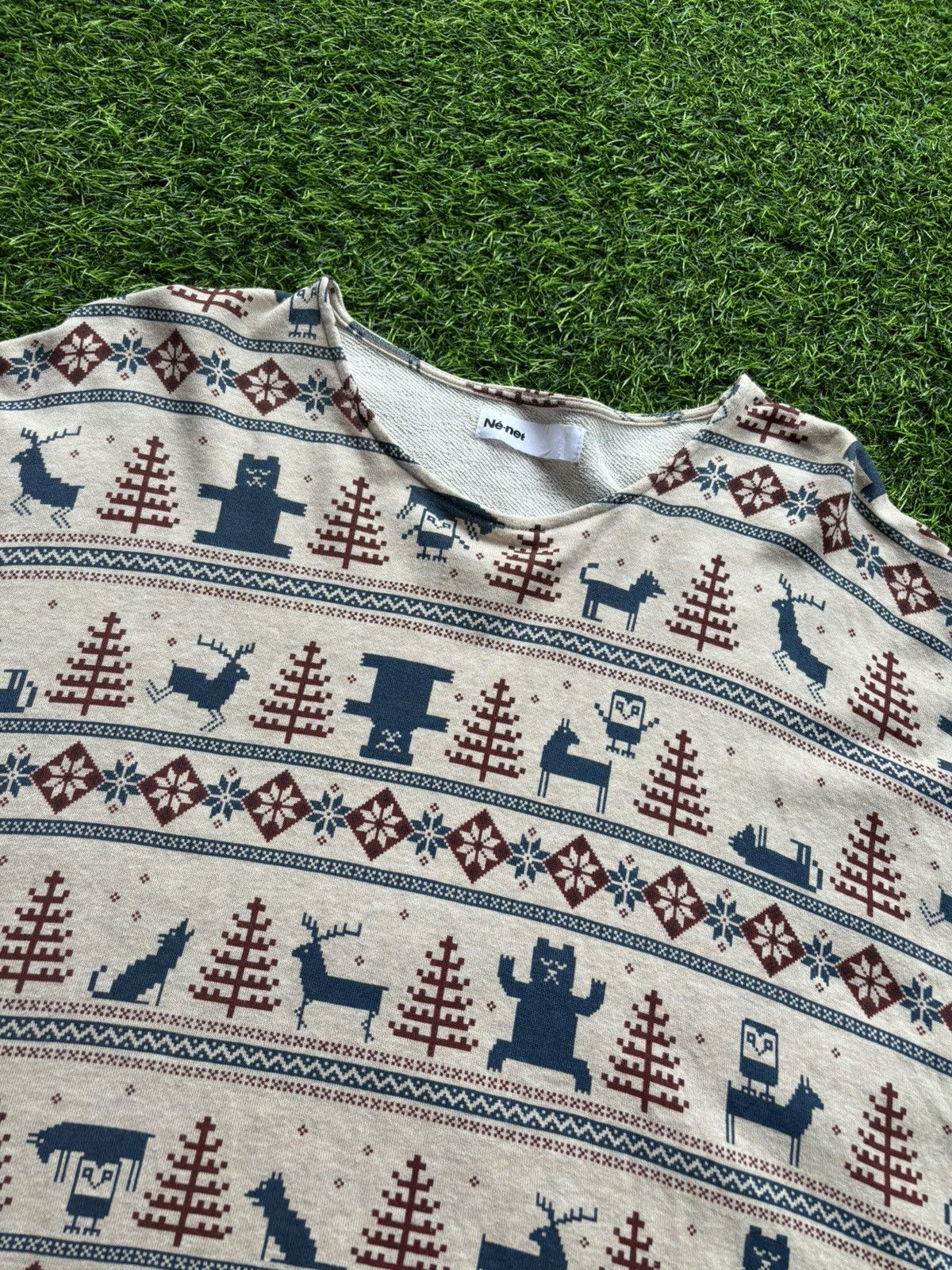 Ne-Net Ne-Net Issey Miyake Full Print Longsleeve Size ONE SIZE - 4 Thumbnail
