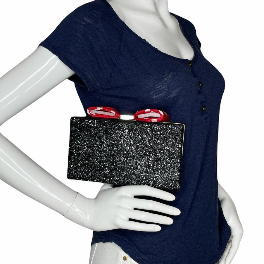 Kate Spade Kate Spade minnie mouse minnie bow clasp Clutch Bag Size ONE SIZE - 5 Thumbnail