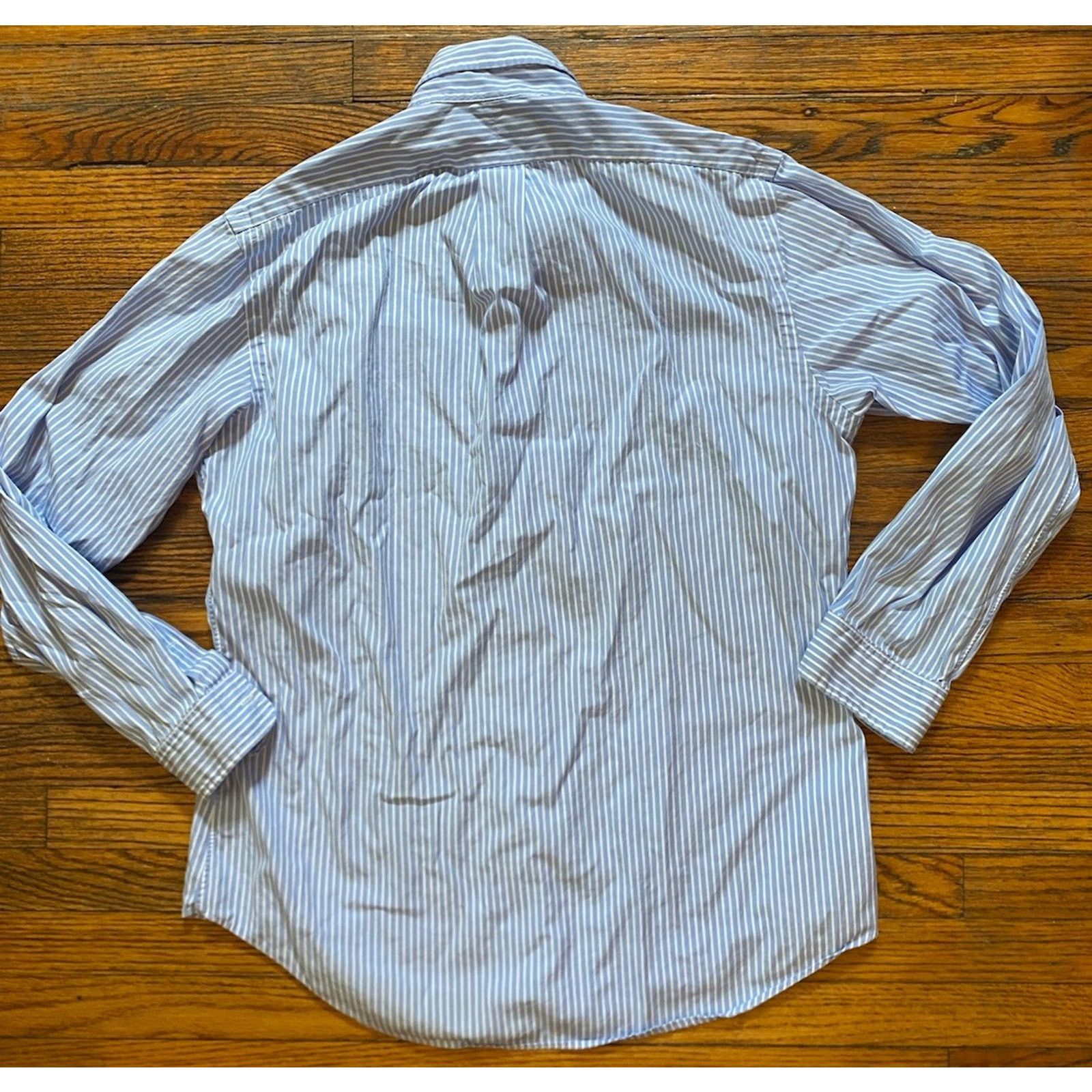 Polo Ralph Lauren Ralph Lauren Shirt Mens 16 32/33 Blue Custom Fit Button Pony Size US M / EU 48-50 / 2 - 4 Thumbnail