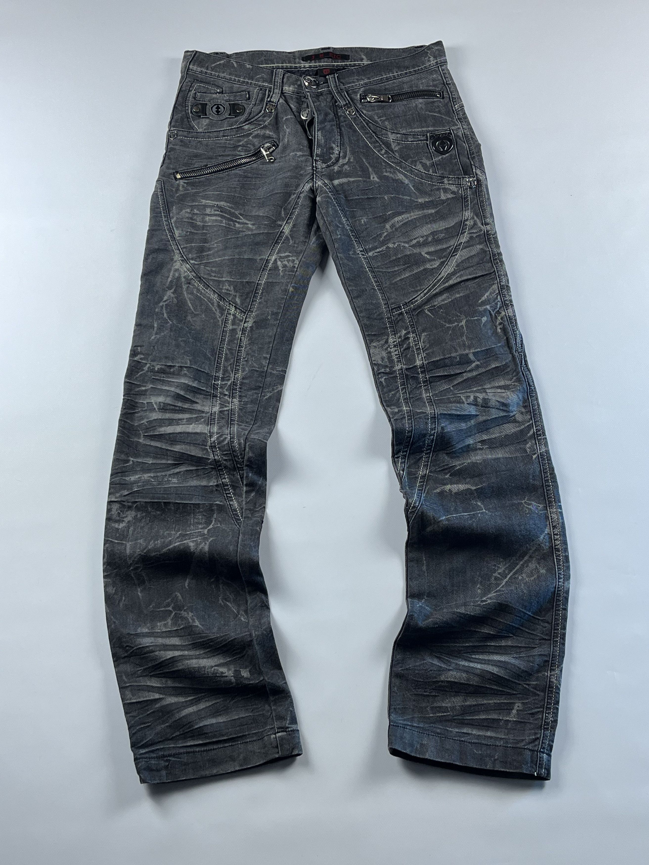 Japanese Brand Rare Avantgarde Vintage Faded Jean Size US 31 - 1 Thumbnail