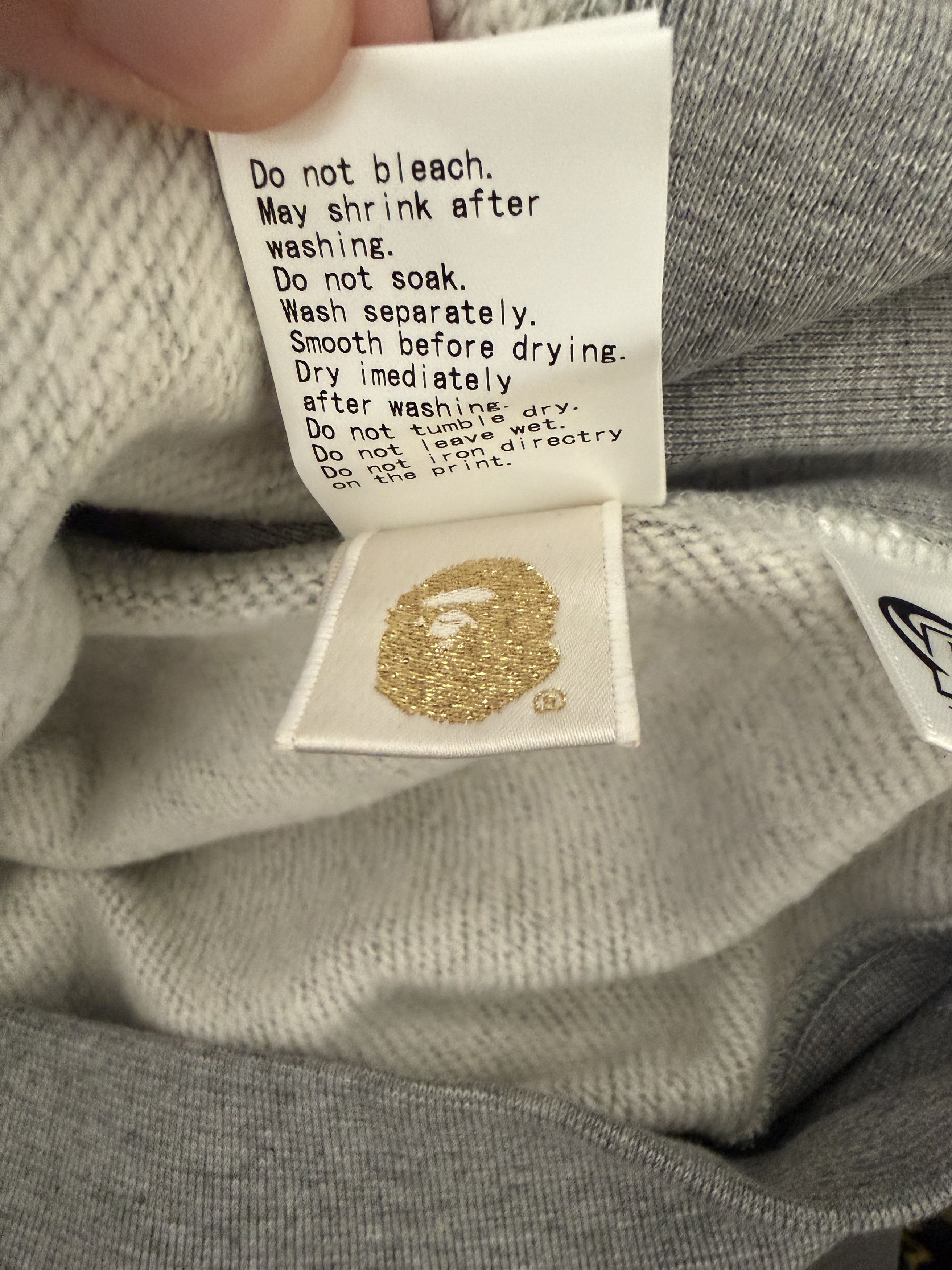 Bape × DC Comics BAPE X DC FLASH CREWNECK 2007 GRAY Size US M / EU 48-50 / 2 - 6 Thumbnail