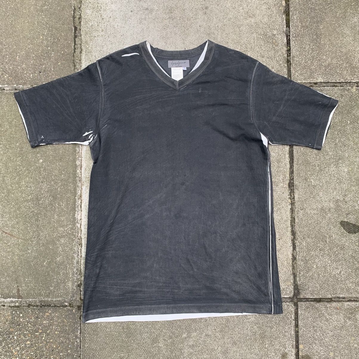 Yohji Yamamoto Yohji Yamamoto Pour Homme Painted T-shirt Size US L / EU 52-54 / 3 - 1 Thumbnail