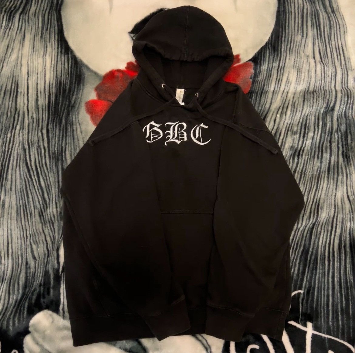 Vintage DARK MEDICINE x GOTHBOYCLIQUE GBC EMBROIDERED HOODIE Size US M / EU 48-50 / 2 - 1 Thumbnail