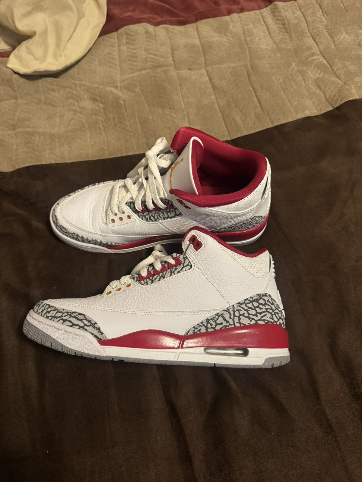 Nike Jordan 3 Cardinal Size US 10 / EU 43 - 1 Thumbnail