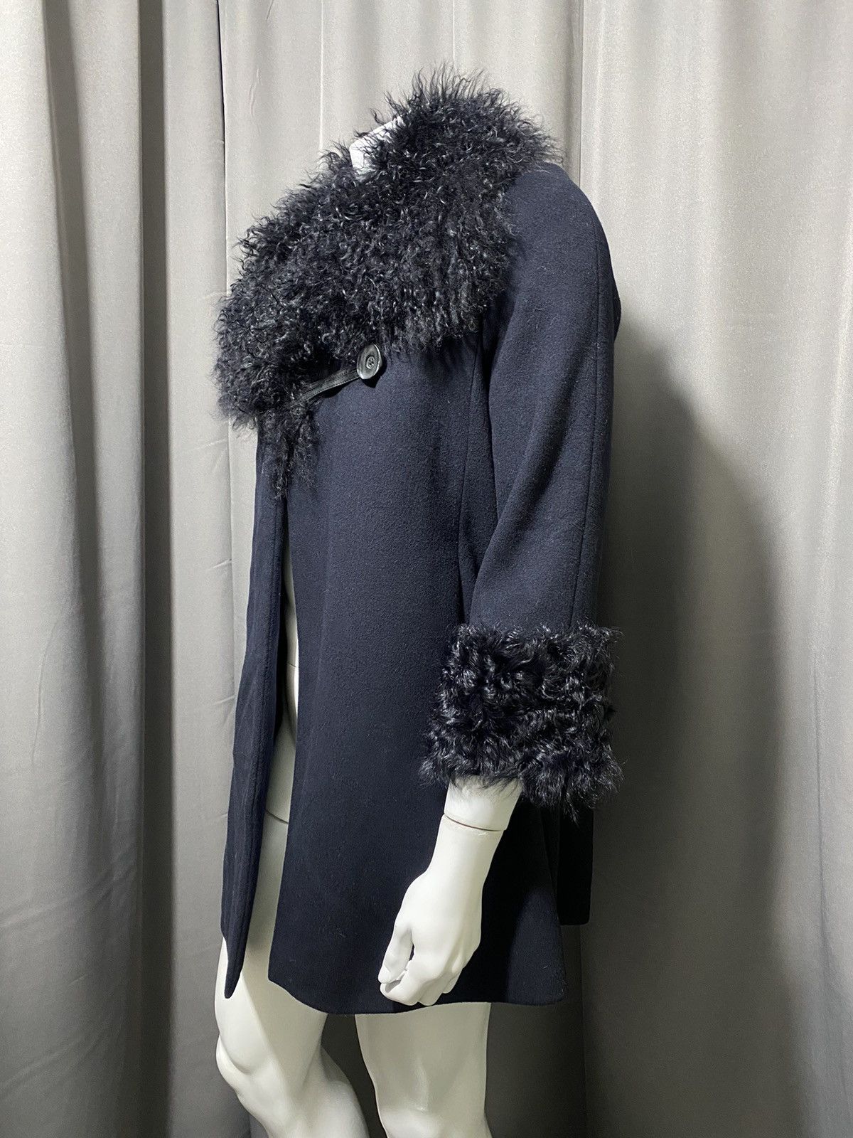 Other Et dieu Crea La femme Fur Wool Coat Size US M / EU 48-50 / 2 - 5 Thumbnail