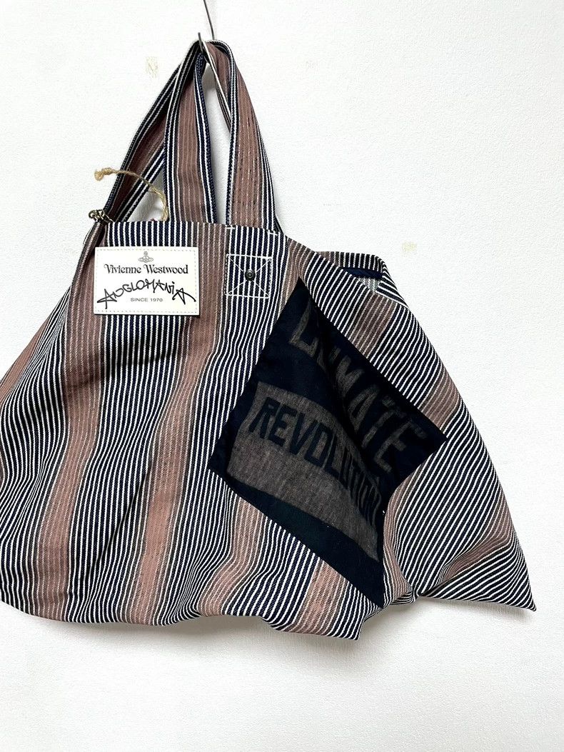 Vivienne Westwood Vivienne Westwood size os Pony print irregular stripe canva Size ONE SIZE - 6 Thumbnail