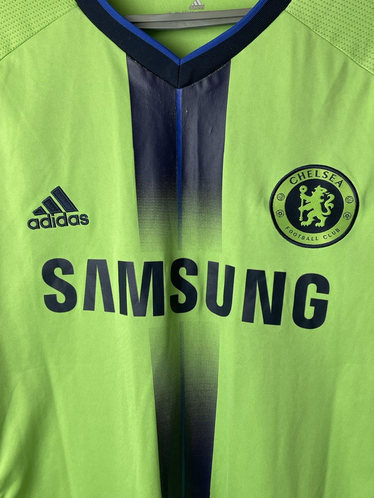 Vintage CHELSEA Adidas 2010 2011 THIRD SOCCER JERSEY FOOTBALL SHIRT Size US L / EU 52-54 / 3 - 4 Thumbnail