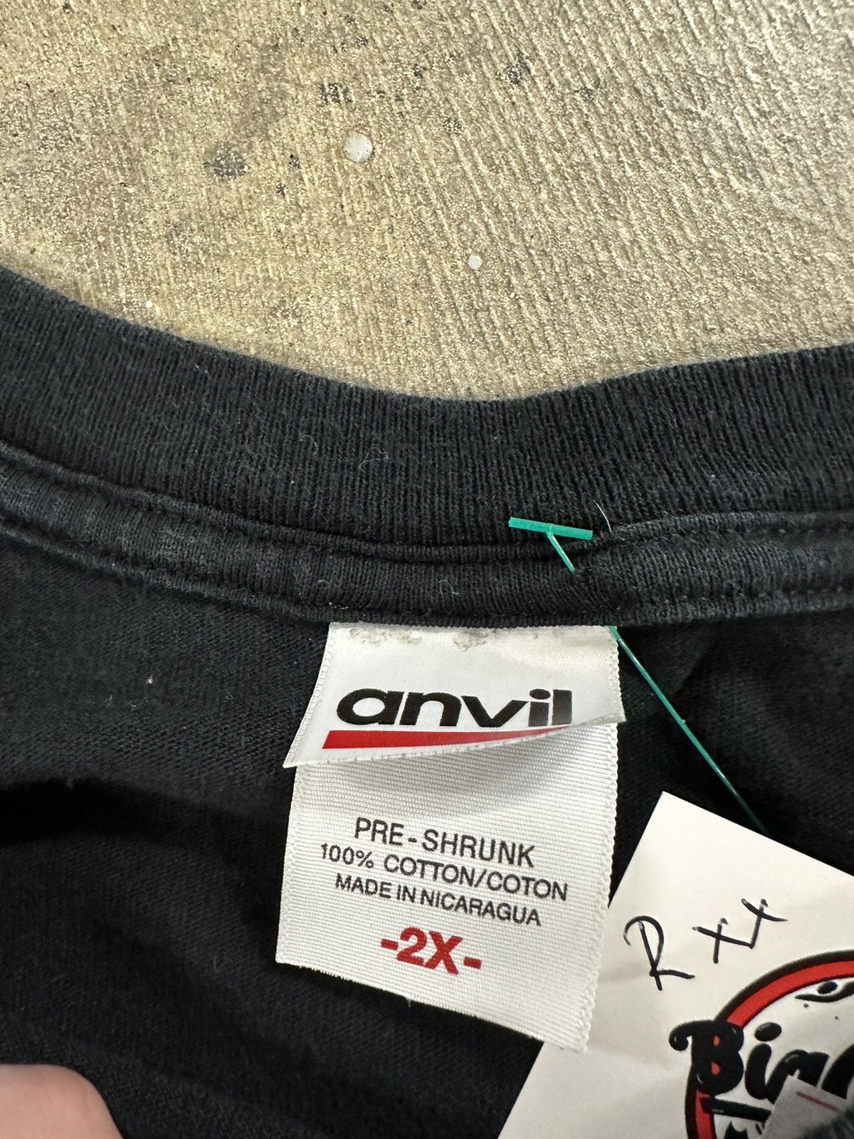 Anvil × Vintage Vintage 90s Wild Cotton Bat Animal Cave T-Shirt Size US XL / EU 56 / 4 - 9 Thumbnail