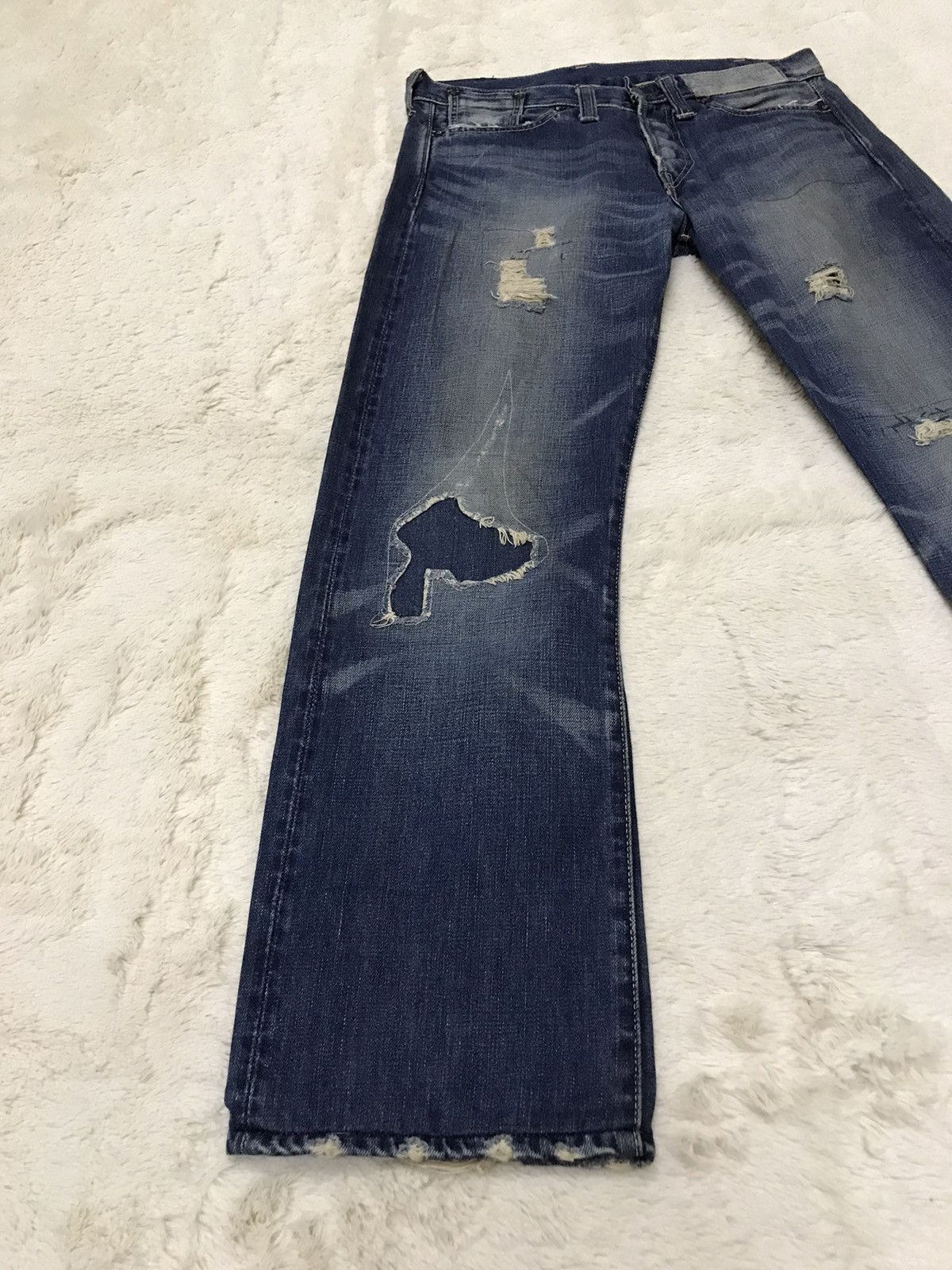 Levi's × Levi's Vintage Clothing Levis 501 Big E Selvedge Jeans lot 47501 size 31 Size US 31 - 3 Thumbnail