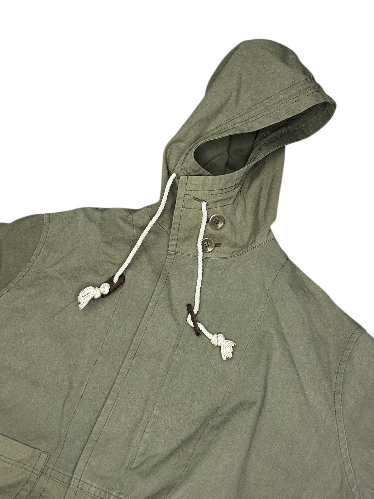 Y's × Yohji Yamamoto 00s Hooded Parka Size US L / EU 52-54 / 3 - 2 Thumbnail