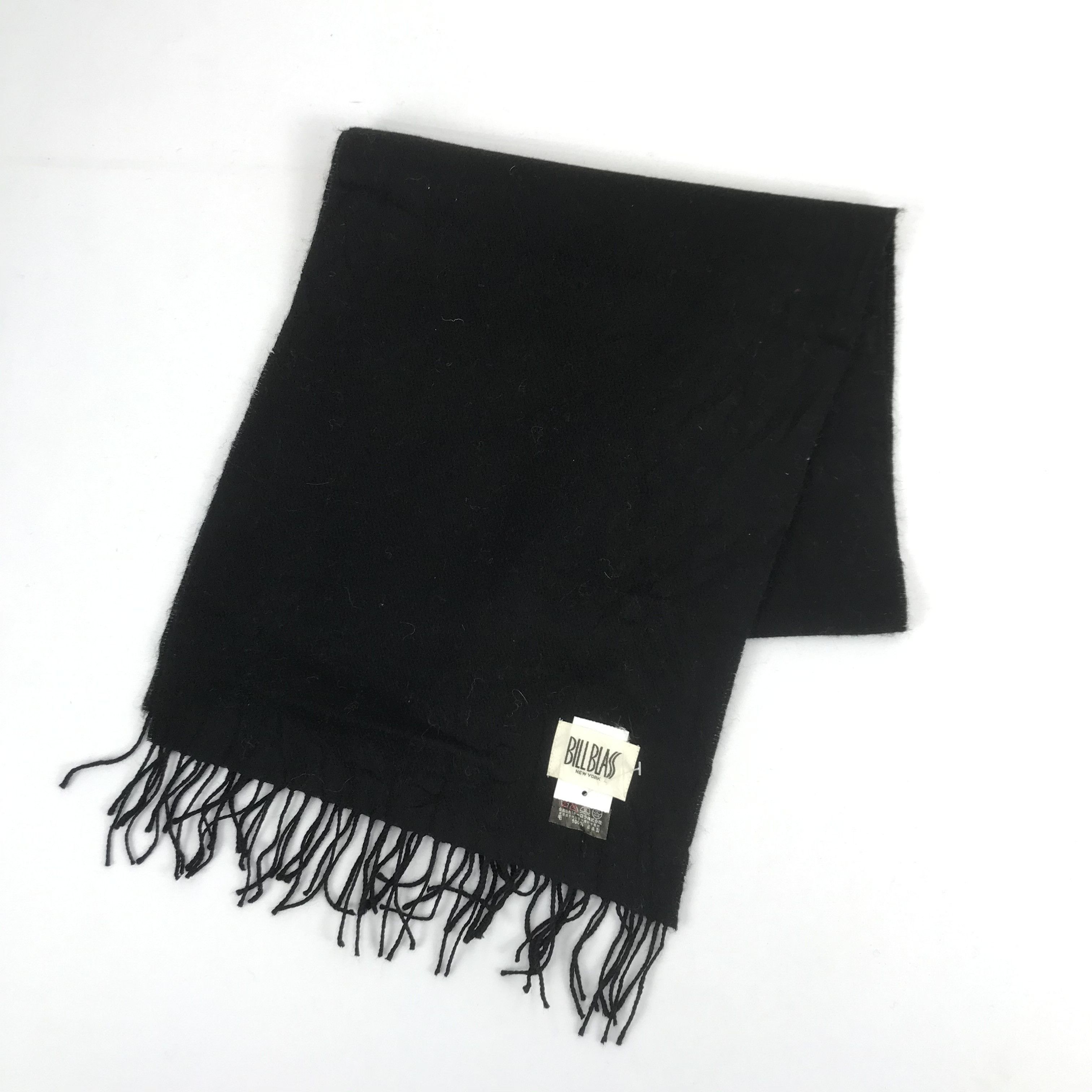 Bill Blass Vintage Bill Blass Scarf Muffler Wool Cashmere Scarves Size ONE SIZE - 3 Thumbnail