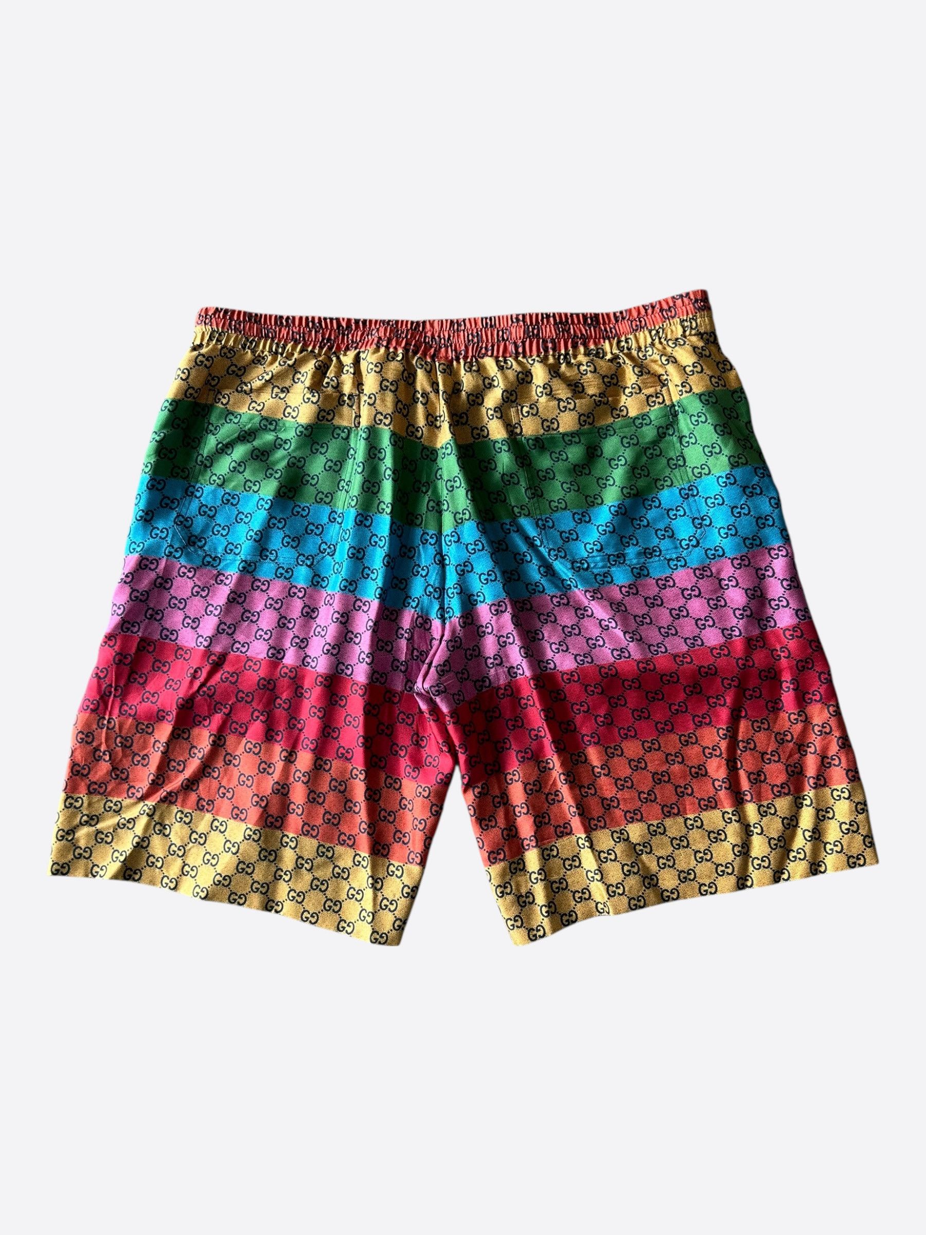 Gucci Gucci Multicolor GG Monogram Shorts Size US 42 / EU 58 - 2 Thumbnail