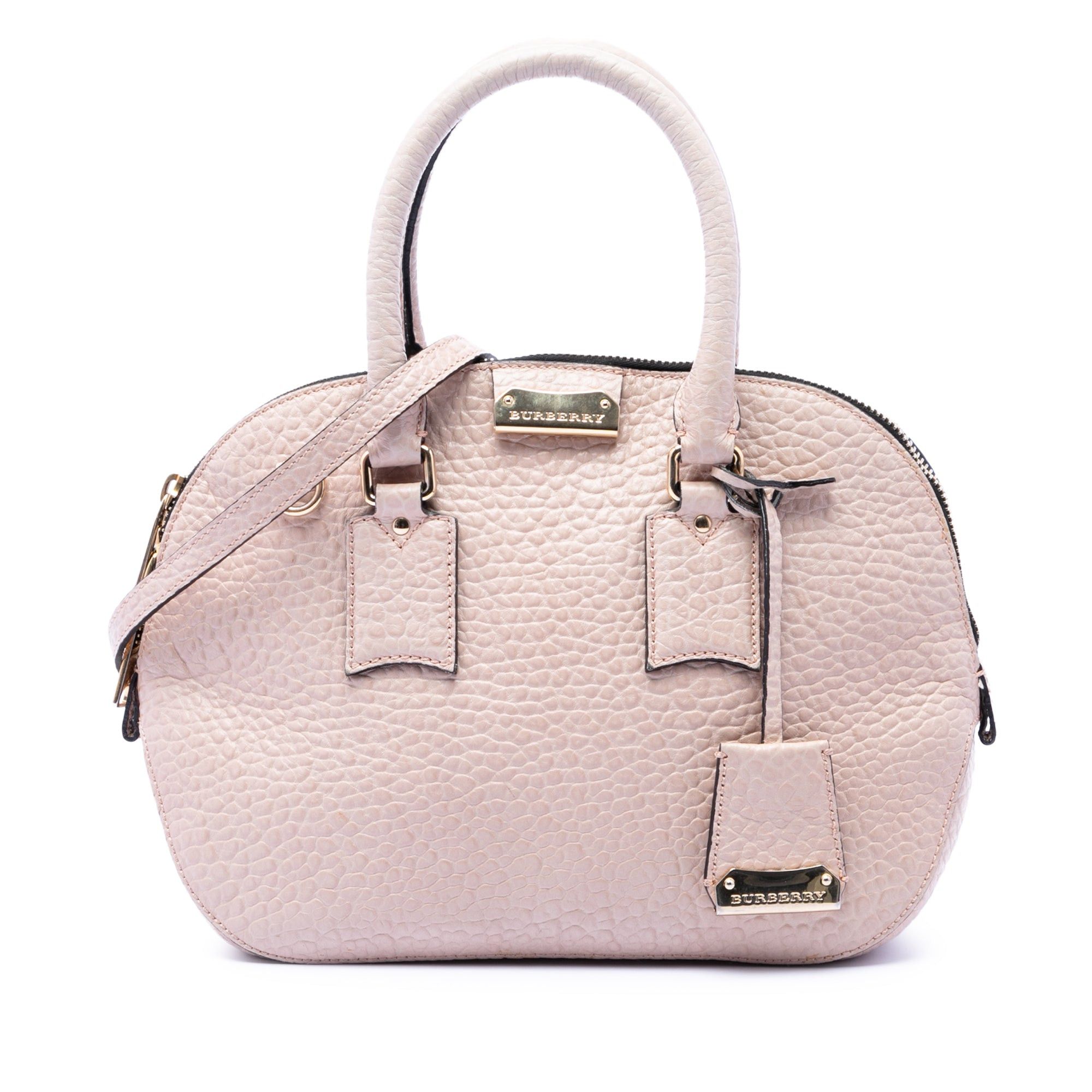 Burberry Small Grained Calfskin Heritage Orchard Bowling Bag Size ONE SIZE - 1 Thumbnail