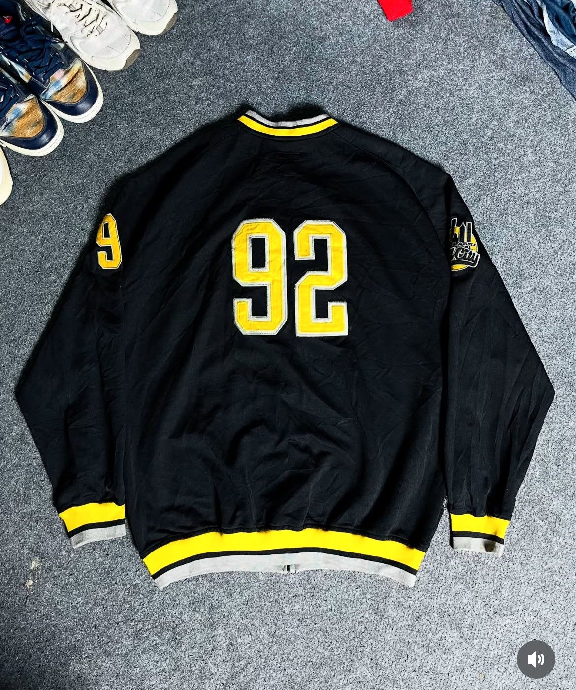 Phat Farm × Vintage HIPHOP VARSITY JACKET PHAT FARM ALL CITY ATHLETIQUES 92 Size US XXL / EU 58 / 5 - 2 Thumbnail