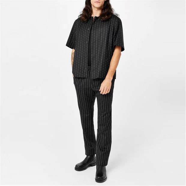 1017 ALYX 9SM o1g2r1mq0824 Logo Pattern Trousers in Black Size US 34 / EU 50 - 6 Thumbnail