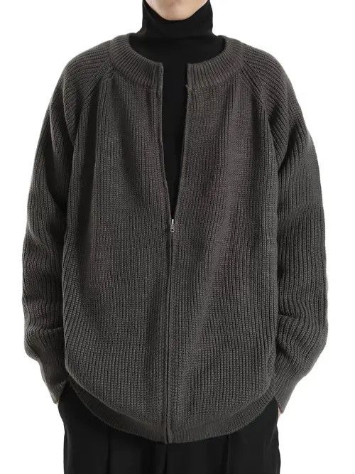 Vintage Zipper turtleneck sweater Size US L / EU 52-54 / 3 - 1 Thumbnail