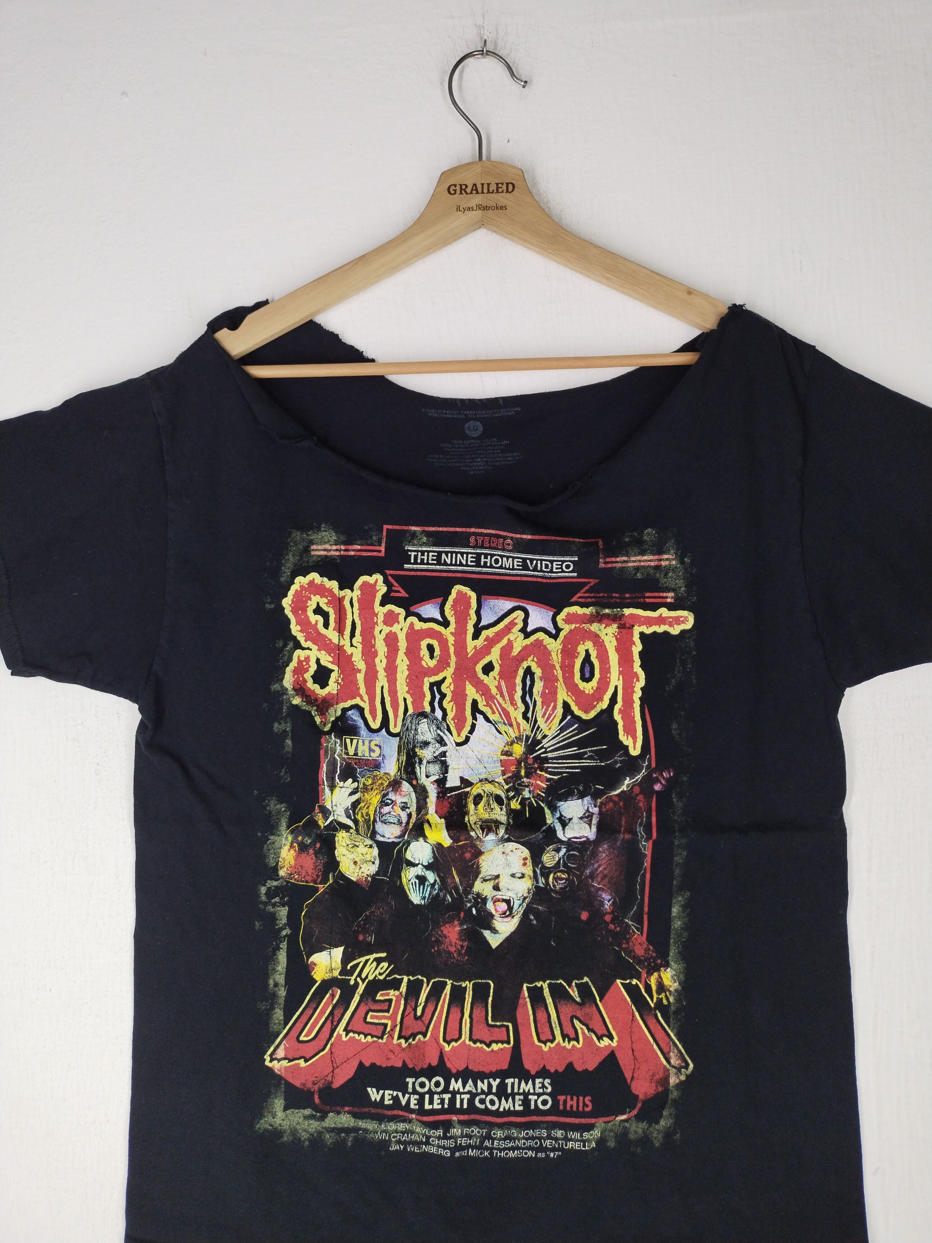 Slipknot Slipknot Devil in The Nine Shirt Tee Size US M / EU 48-50 / 2 - 2 Thumbnail