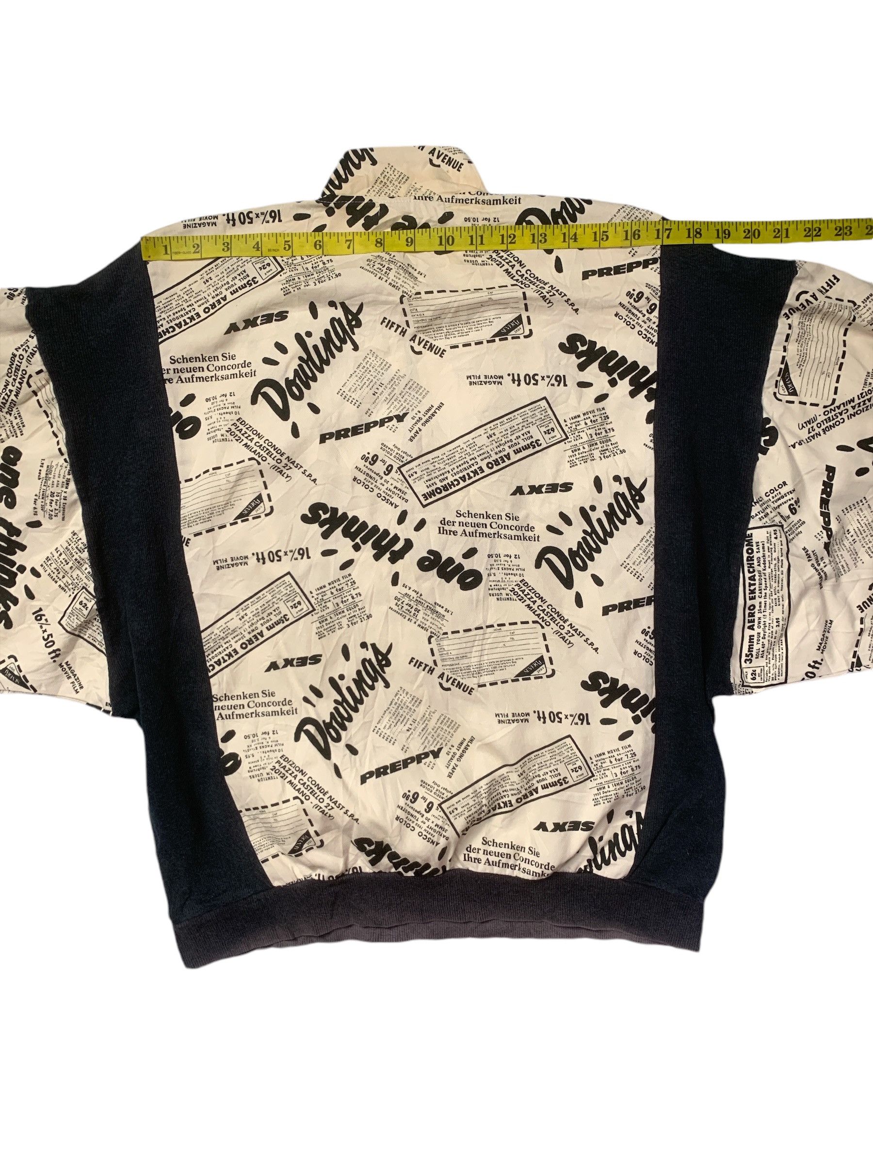 Japanese Brand × Vintage Rare Design Vintage Paz Club Fullprint Sweater Size L / US 10 / IT 46 - 9 Thumbnail