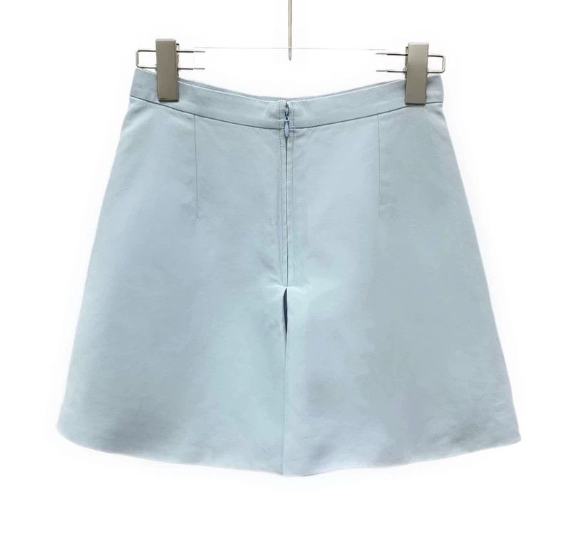 Dior Dior Light blue cotton casual shorts Size 24" / US 00 / IT 34 - 2 Thumbnail