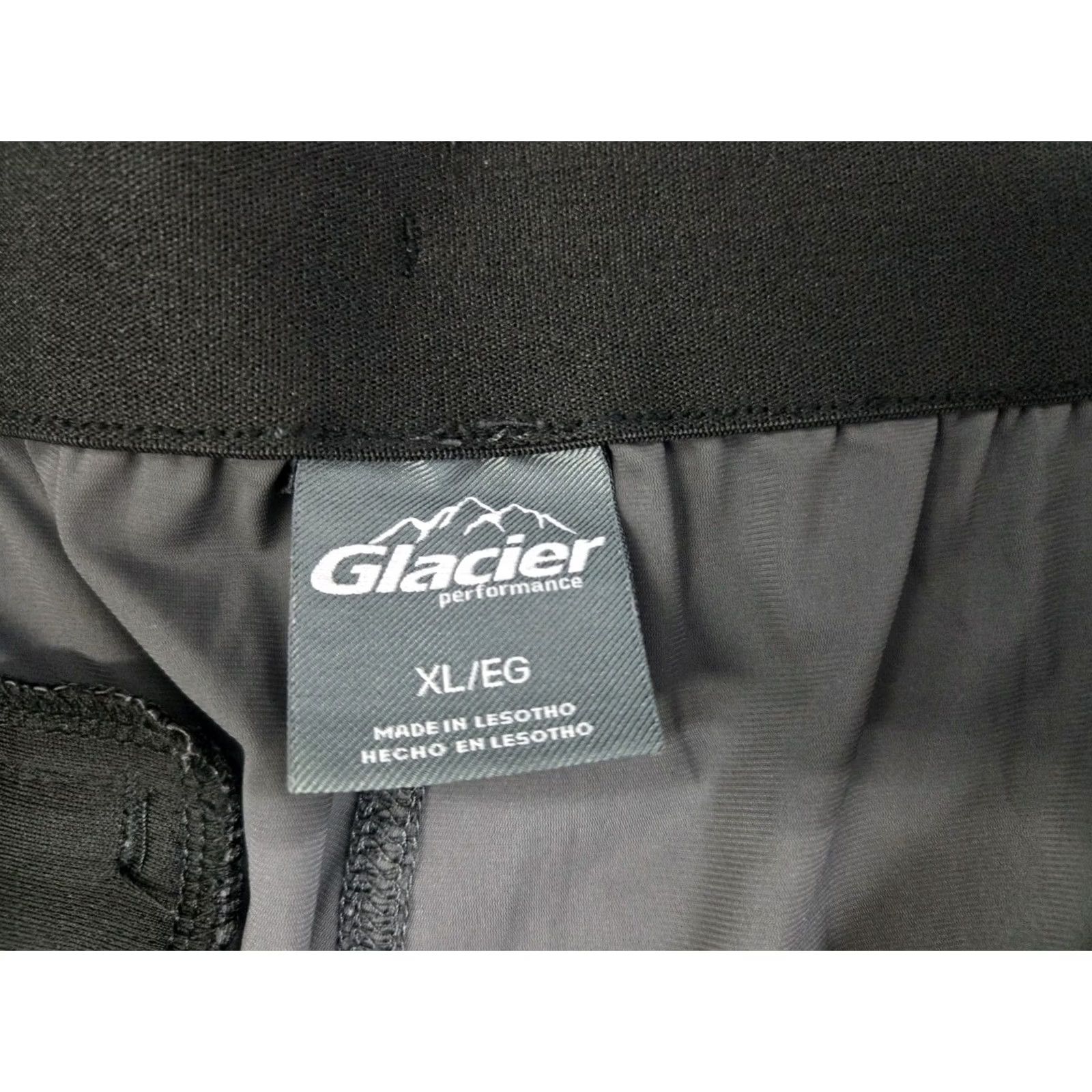 Vintage Glacier Mens Active Grey Pants Drawstring Zip Front/Back Pocket 38 #8538 Size US 36 / EU 52 - 5 Thumbnail