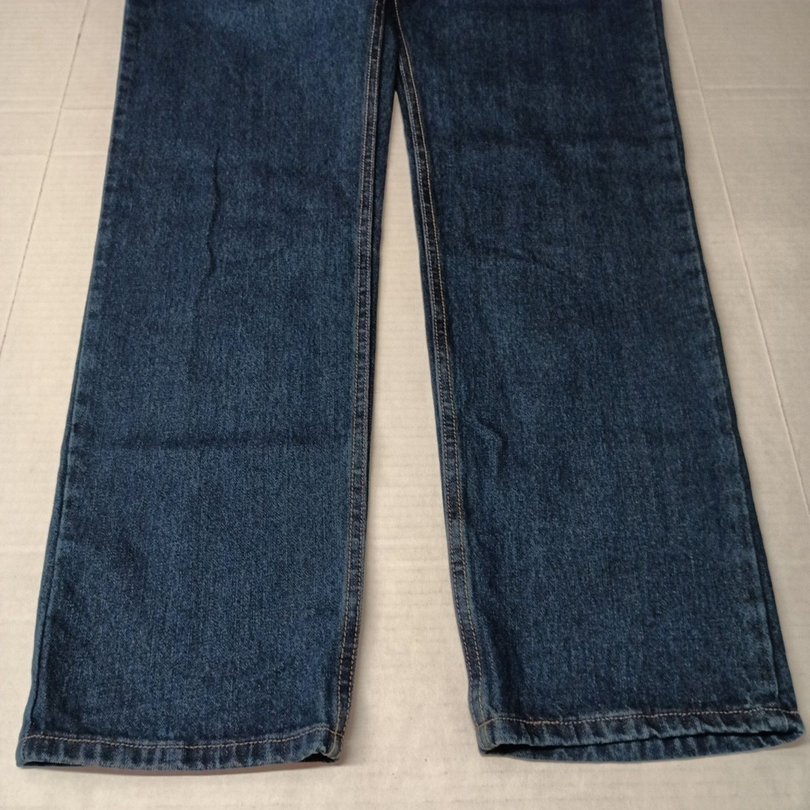 Lee Lee Straight Leg Jeans Men's 36x34 Night Shade Relaxed Blue Size US 36 / EU 52 - 3 Thumbnail