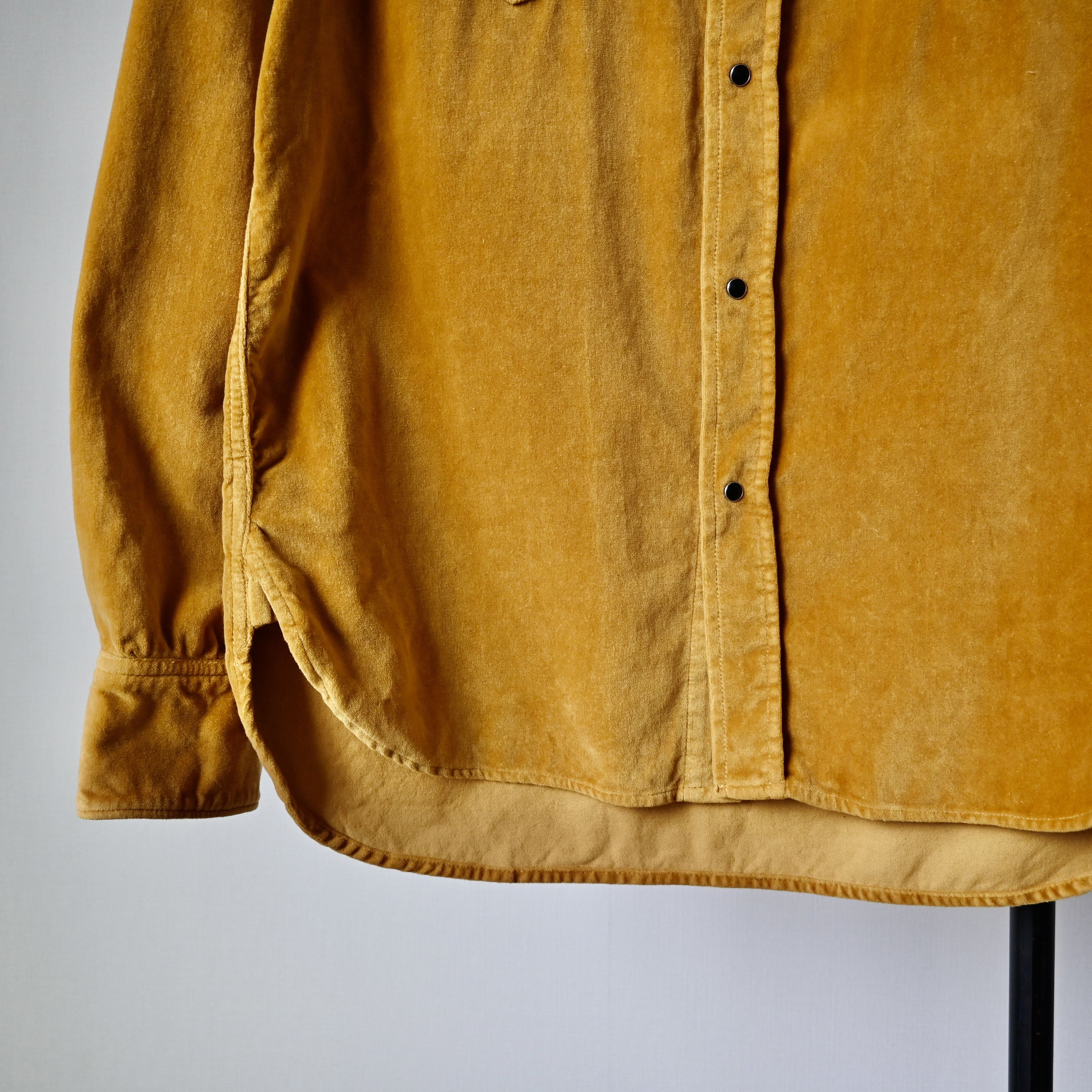 Beams Plus BEAMS Plus cotton velveteen western shirt, full pearl snap Size US M / EU 48-50 / 2 - 9 Thumbnail
