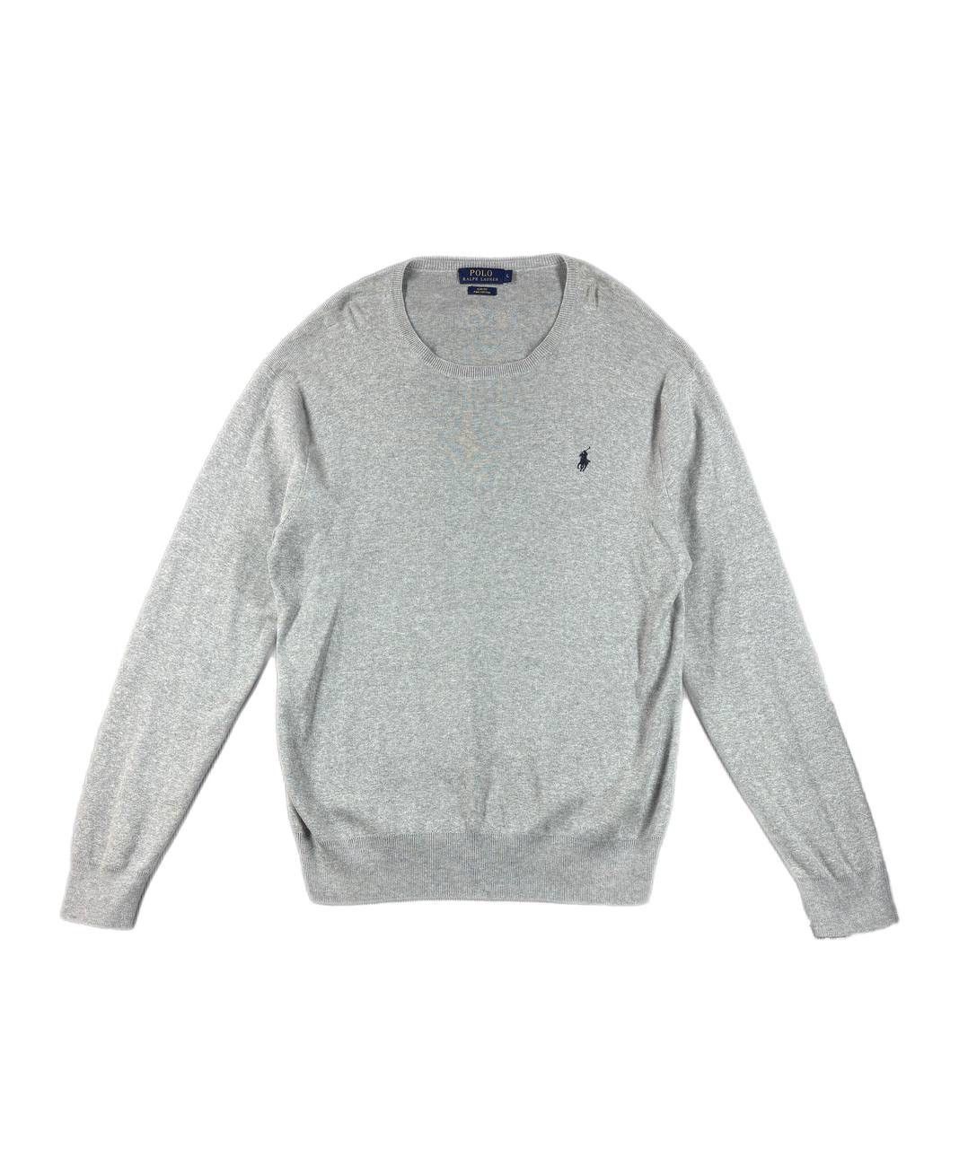 Polo Ralph Lauren Polo Ralph Lauren light knit grey sweater L Size US L / EU 52-54 / 3 - 1 Thumbnail