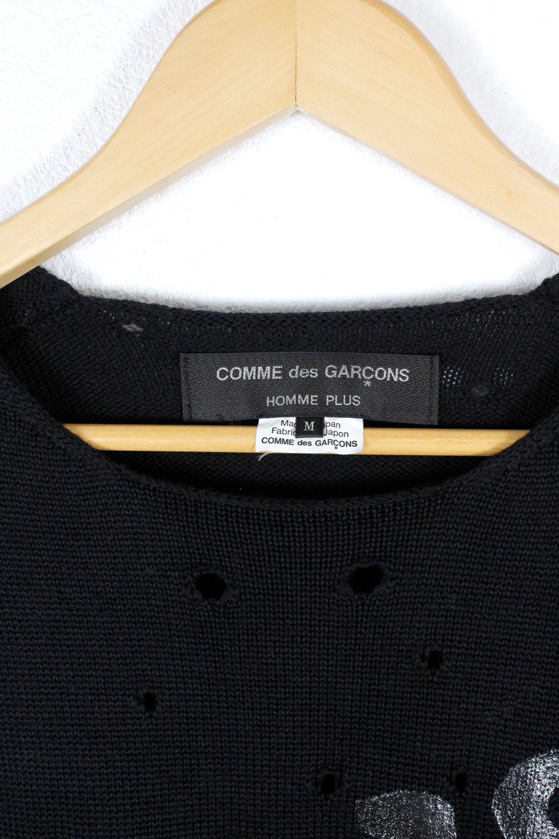 Comme des Garcons Comme Des Garcons Homme Plus 2019 Whole Perforated Sweater Size US M / EU 48-50 / 2 - 4 Thumbnail