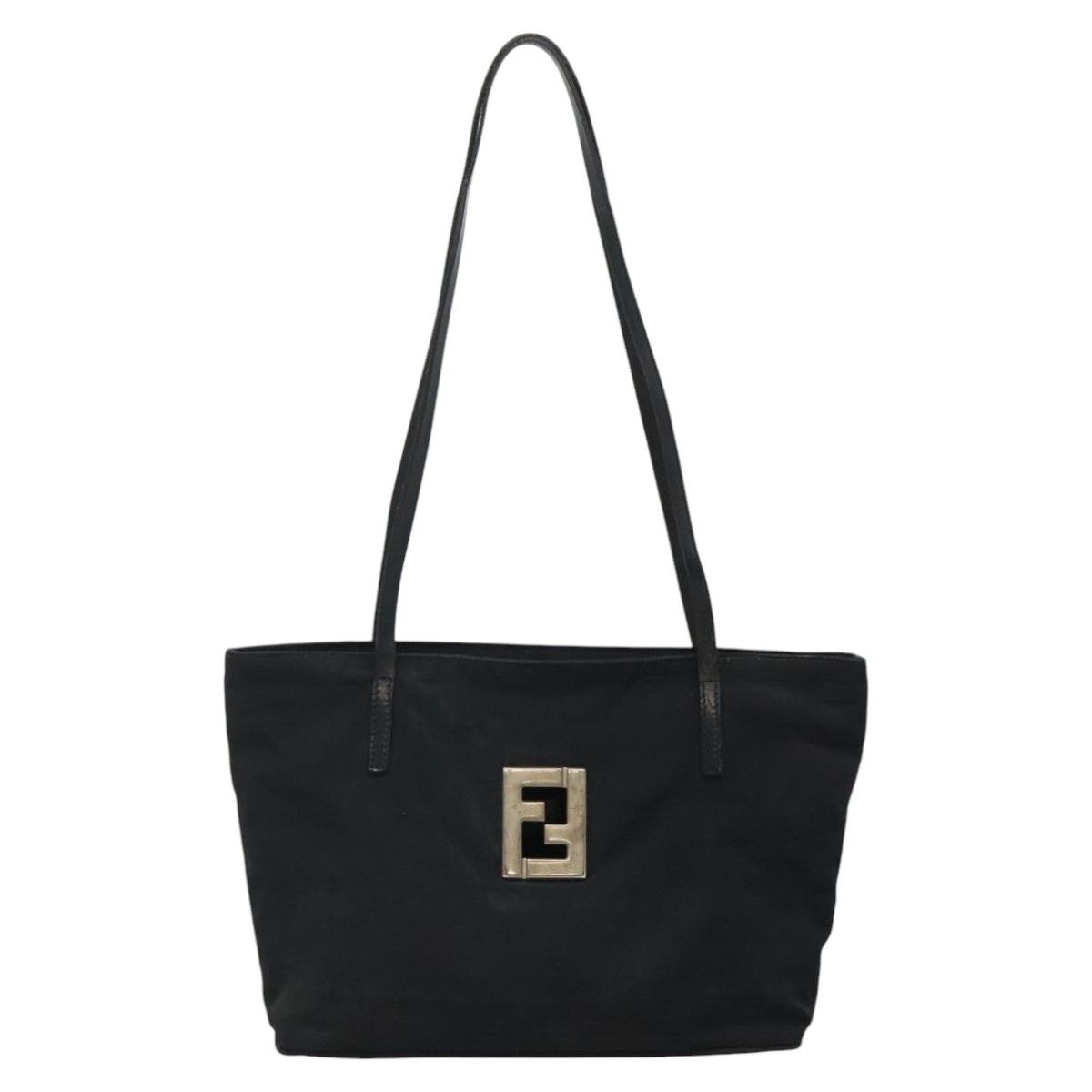 Fendi Black Canvas Shoulder Bag (Pre-Owned) Size ONE SIZE - 1 Thumbnail