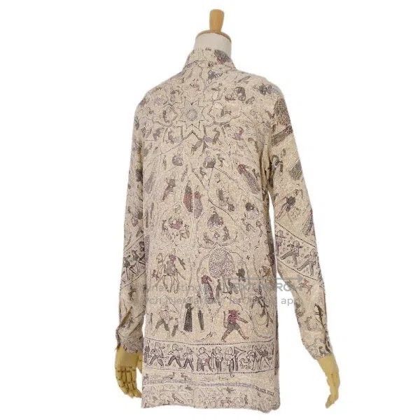 Hermes Hermes Silk printed shirt Size XXS / US 00 / IT 34 - 5 Thumbnail