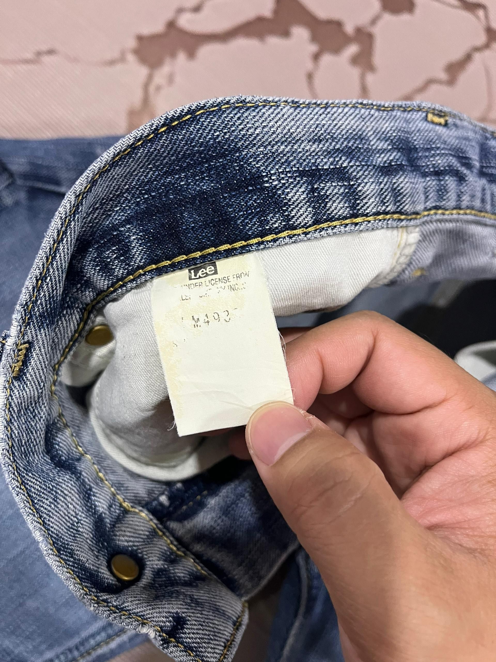 Lee Lee Vintage Wash Denim Jeans W32 Distressed Fade Size US 32 / EU 48 - 8 Thumbnail