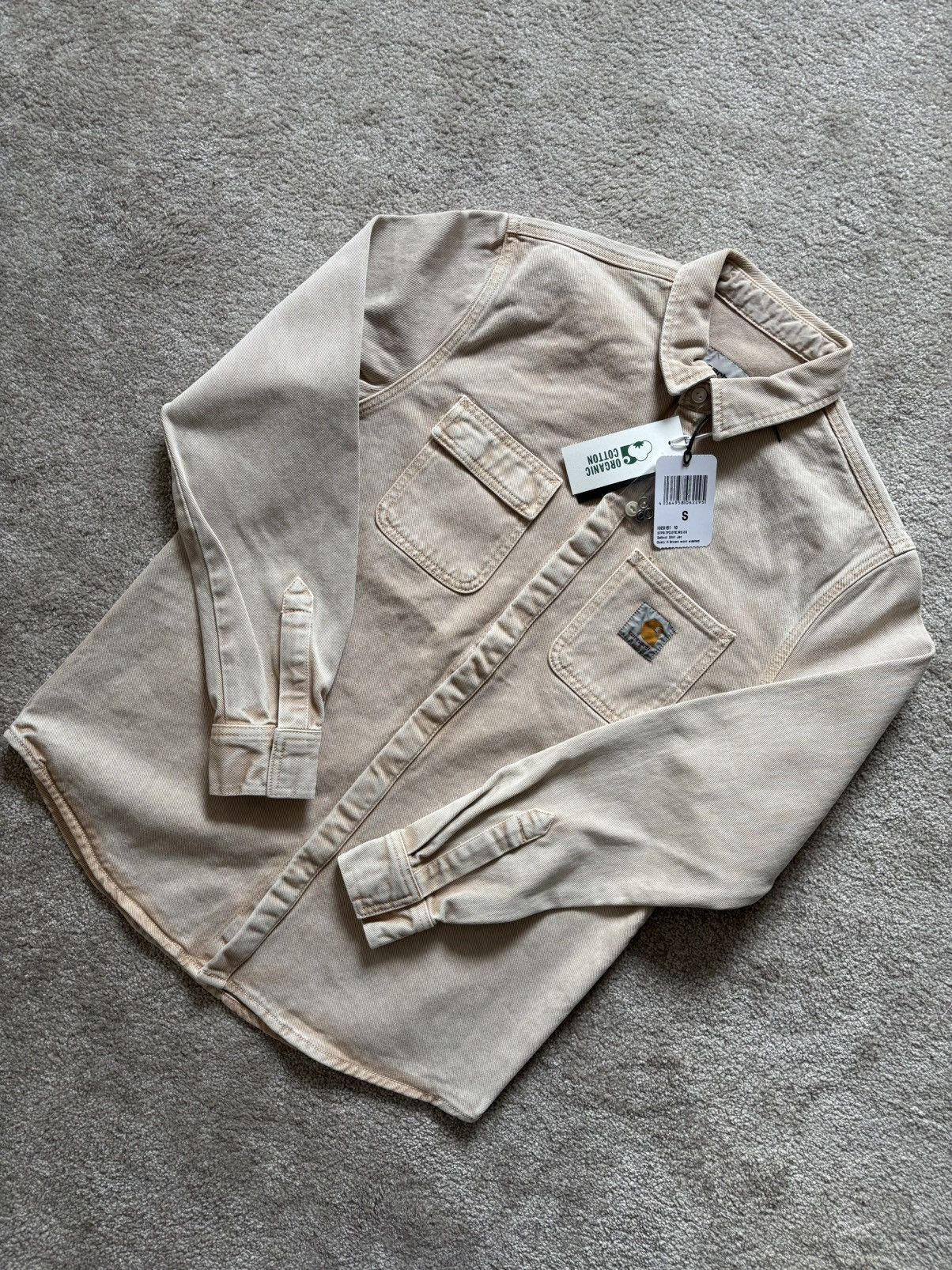 Carhartt Wip Carhartt WIP Salinac Shirt Jacket – Dusty H Brown washed / S Size US S / EU 44-46 / 1 - 1 Thumbnail