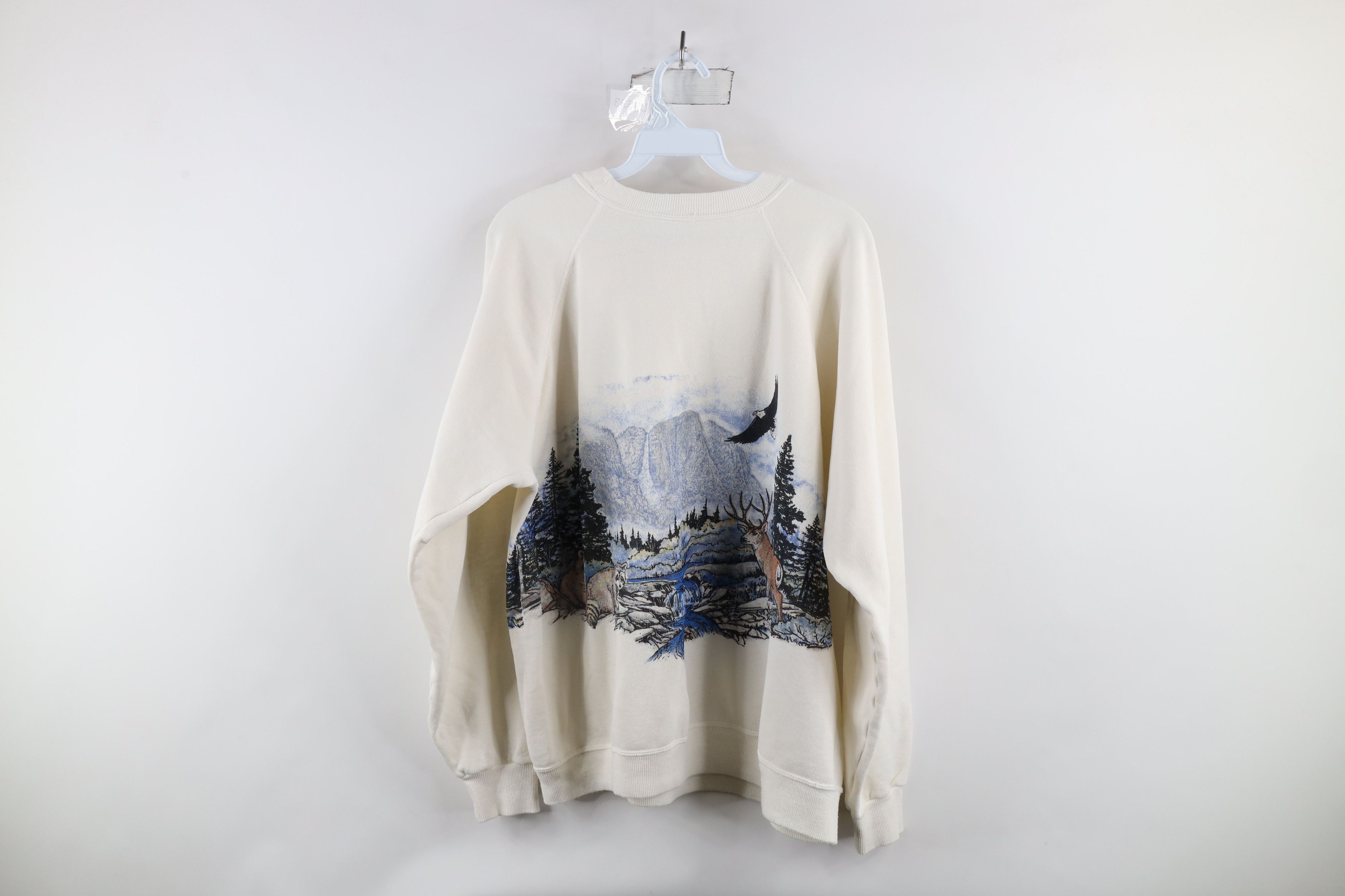 Vintage Vintage 90s Streetwear All Over Print Sweatshirt USA Size US L / EU 52-54 / 3 - 10 Thumbnail