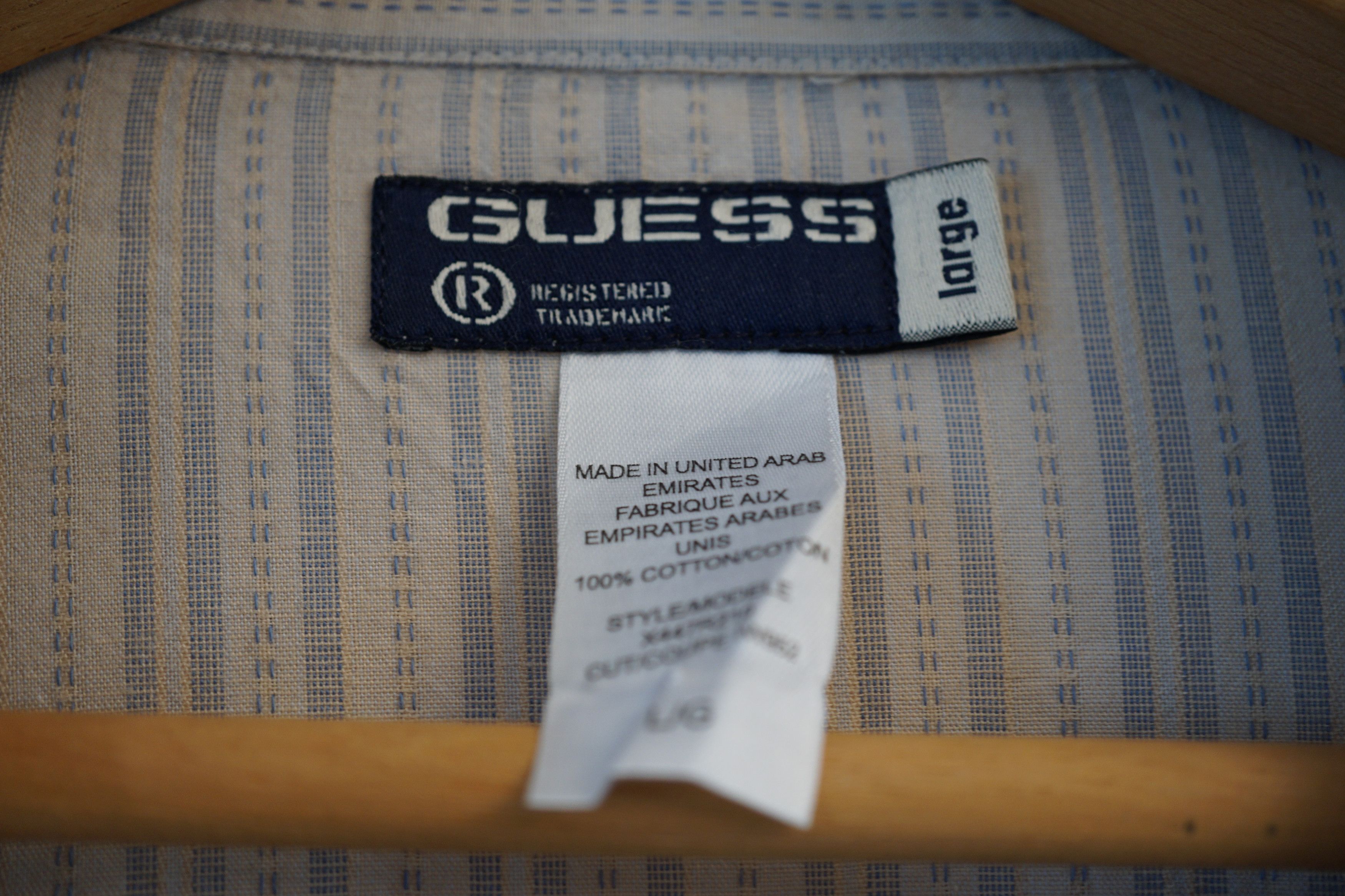 Guess Vintage 90's Guess Button-up Shirt Size US L / EU 52-54 / 3 - 4 Thumbnail