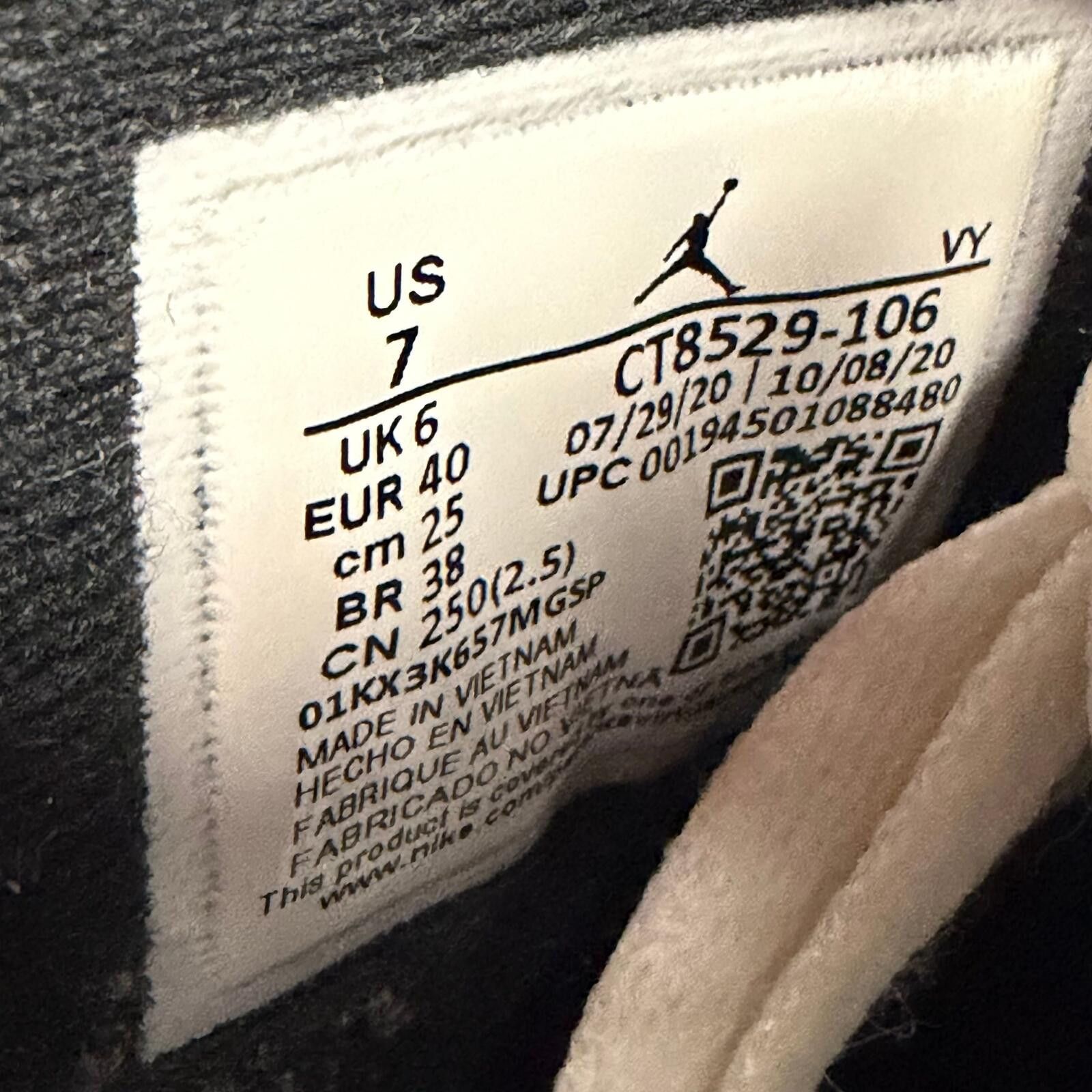 Jordan Brand Jordan 6 Retro Carmine (2021) - Preowned Size US 7 / IT 37 - 6 Thumbnail