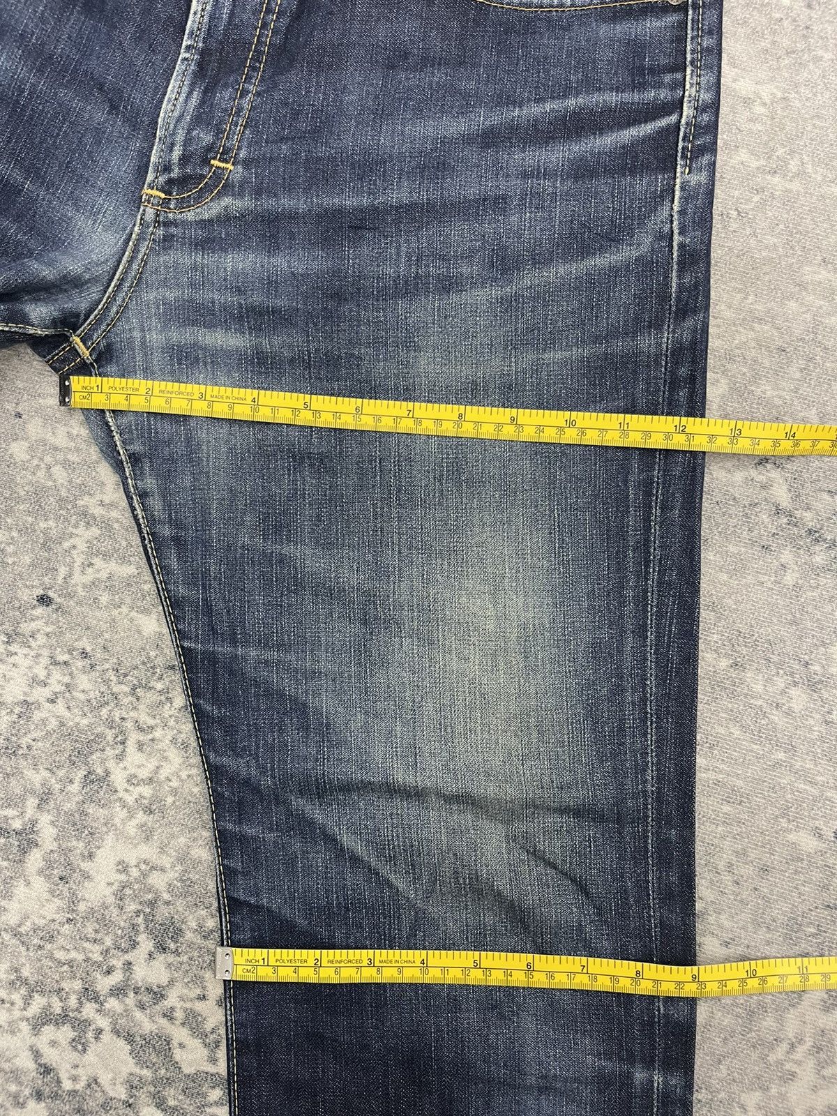 Wrangler Wrangler Authentic Western Jeans Leather Patch Size US 33 - 15 Thumbnail