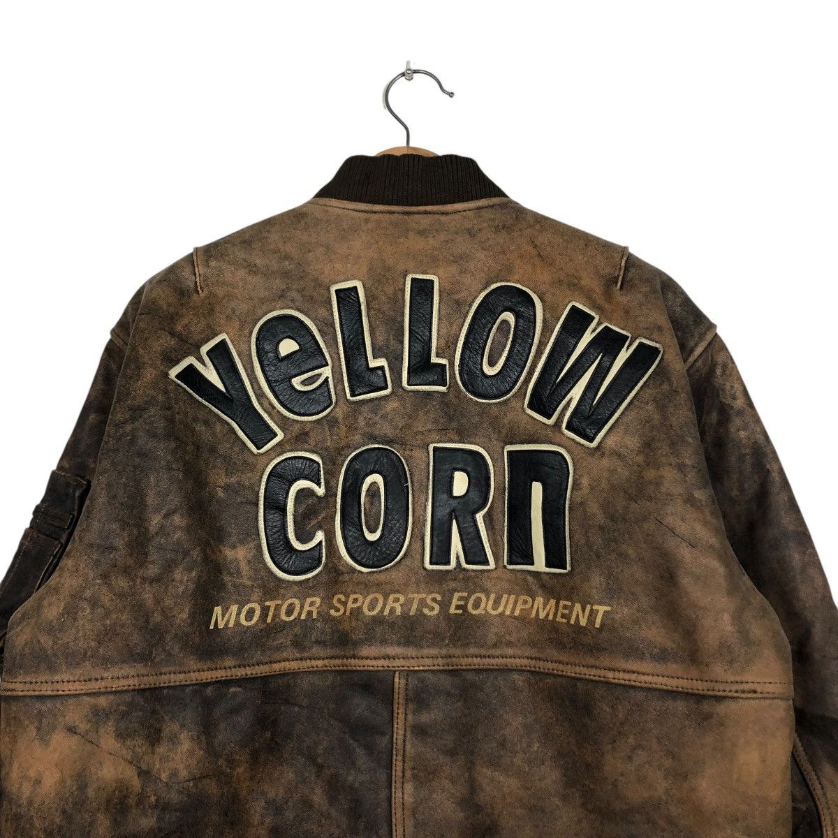 YELLOW CORN 🔥VINTAGE LEATHER JACKET YELLOW CORN TOKYO AOYAMA KADOYA Size US M / EU 48-50 / 2 - 11 Thumbnail
