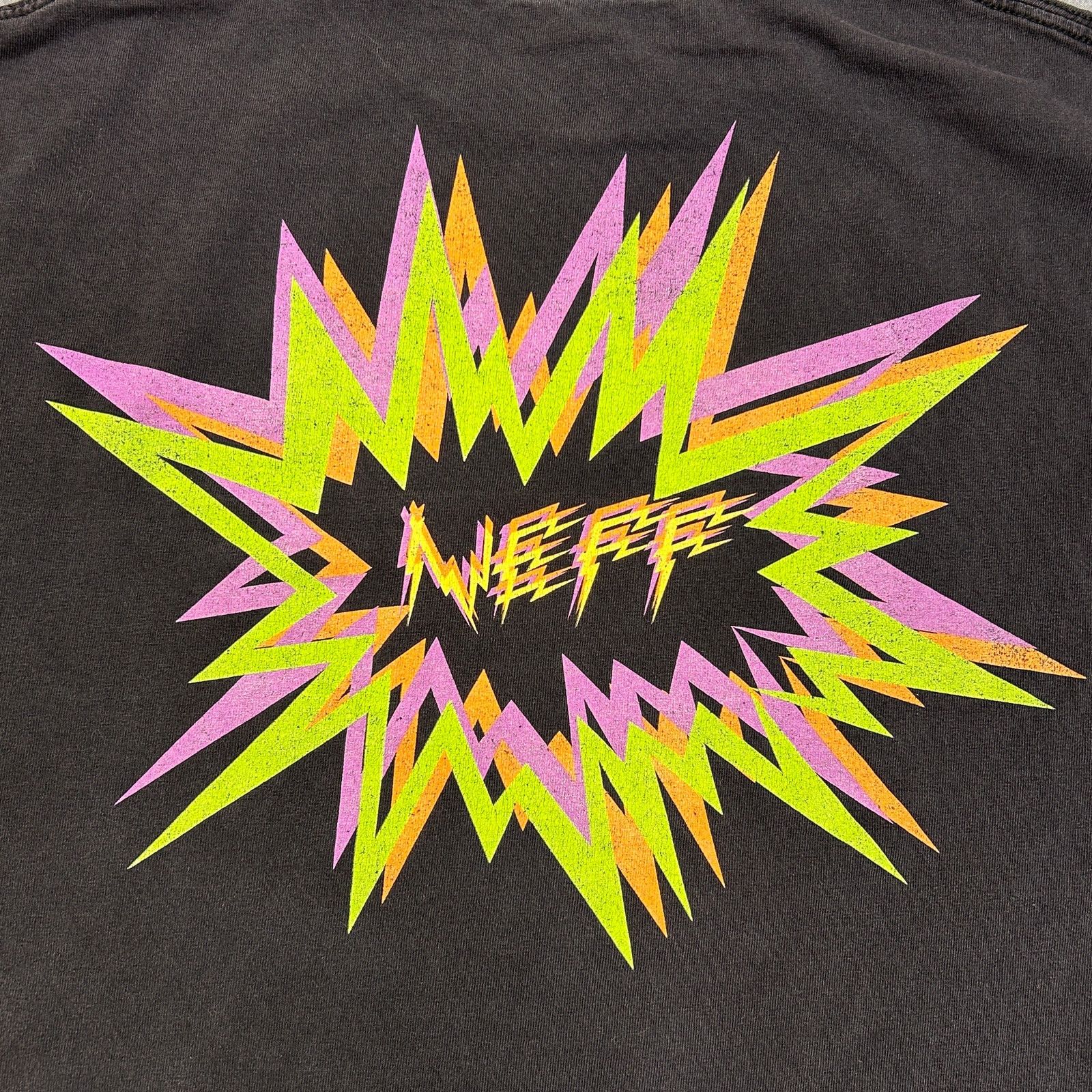 NEFF Y2K Neff Statue of Liberty Molotov AOP graphic tshirt mns L Size US L / EU 52-54 / 3 - 4 Thumbnail