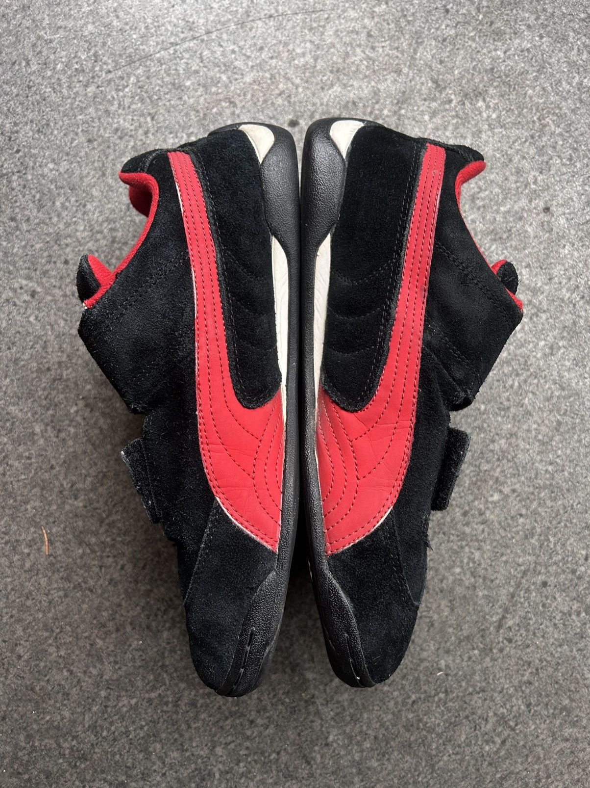 Puma × Vintage Vintage Puma SpeedCat Suede Low Top Velcro Sneakers Y2K Size US 6 / EU 39 - 5 Thumbnail
