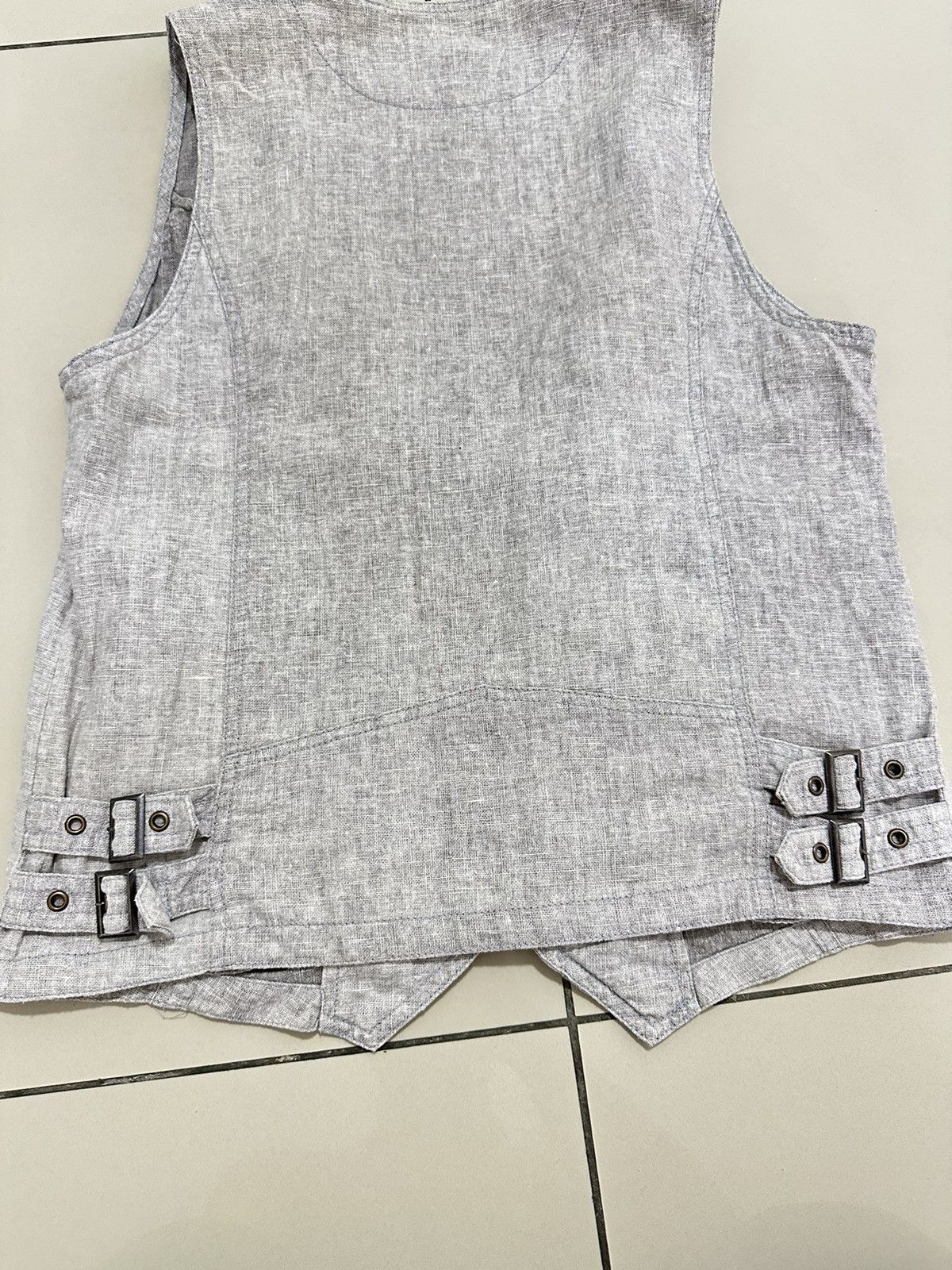 If Six Was Nine × In The Attic × Japanese Brand In The Attic Cyberpunk Vest Design Double Zipper Size US M / EU 48-50 / 2 - 5 Thumbnail