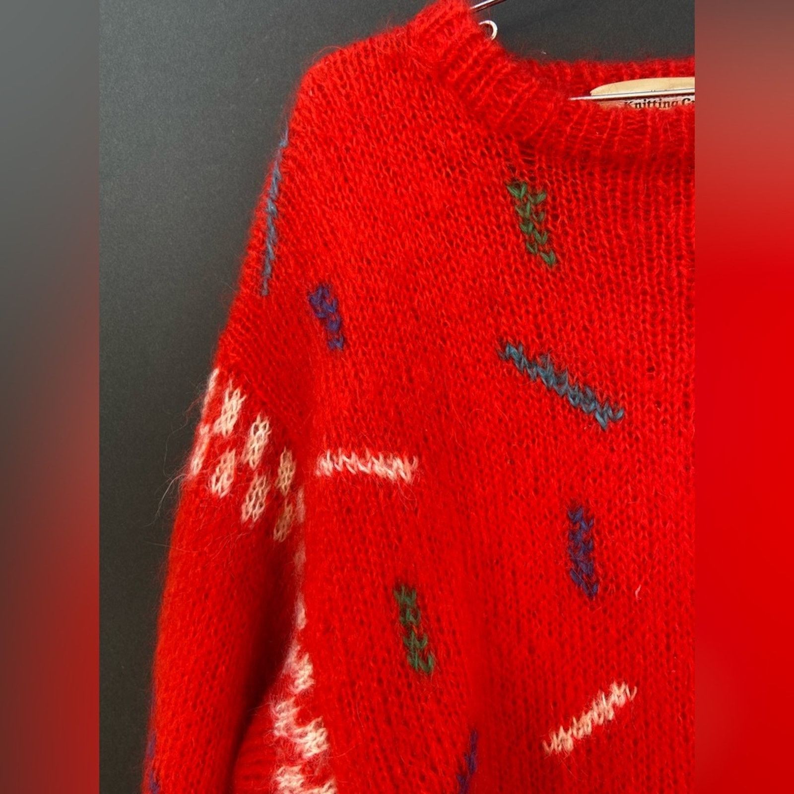 Vintage VTG handmade sweater Size ONE SIZE - 2 Thumbnail