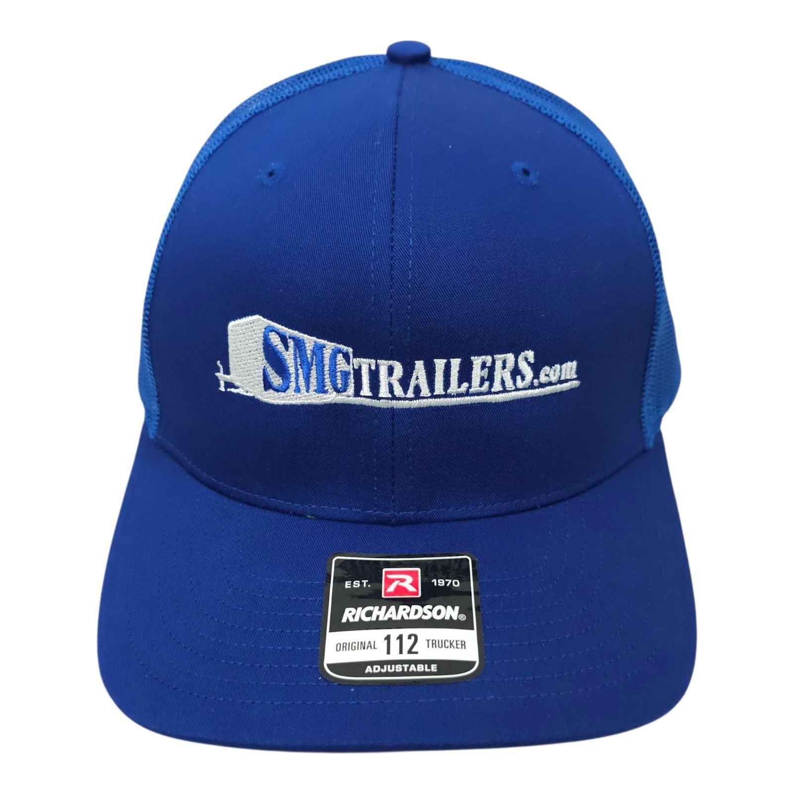 Richardson SMG Trailers Mesh Snapback Cap Trucker Embroidered Logo Size ONE SIZE - 9 Thumbnail