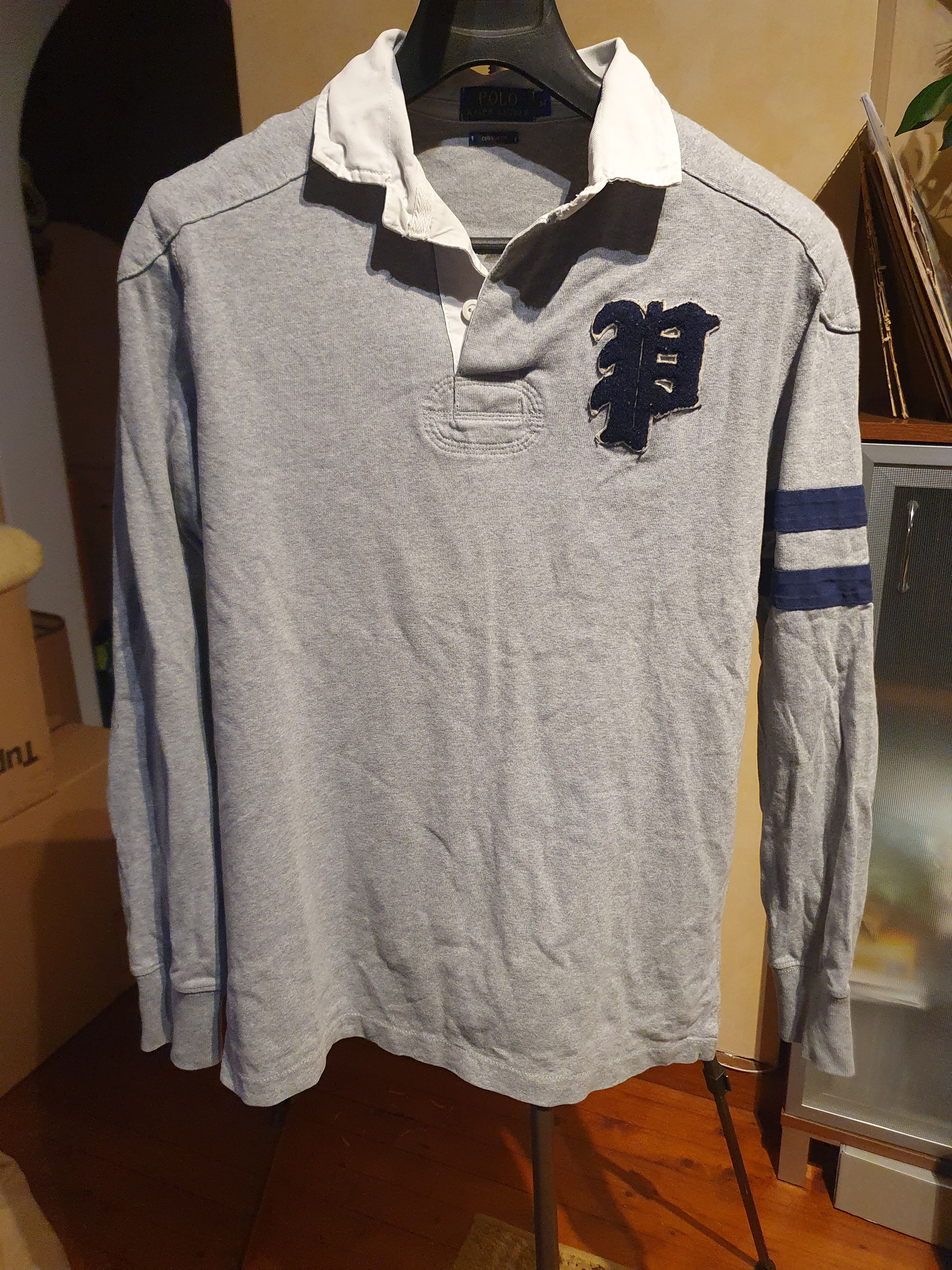 Polo Ralph Lauren Polo Ralph Lauren #67 Rugby Padded Shoulders Elbows sz M Size US M / EU 48-50 / 2 - 1 Thumbnail