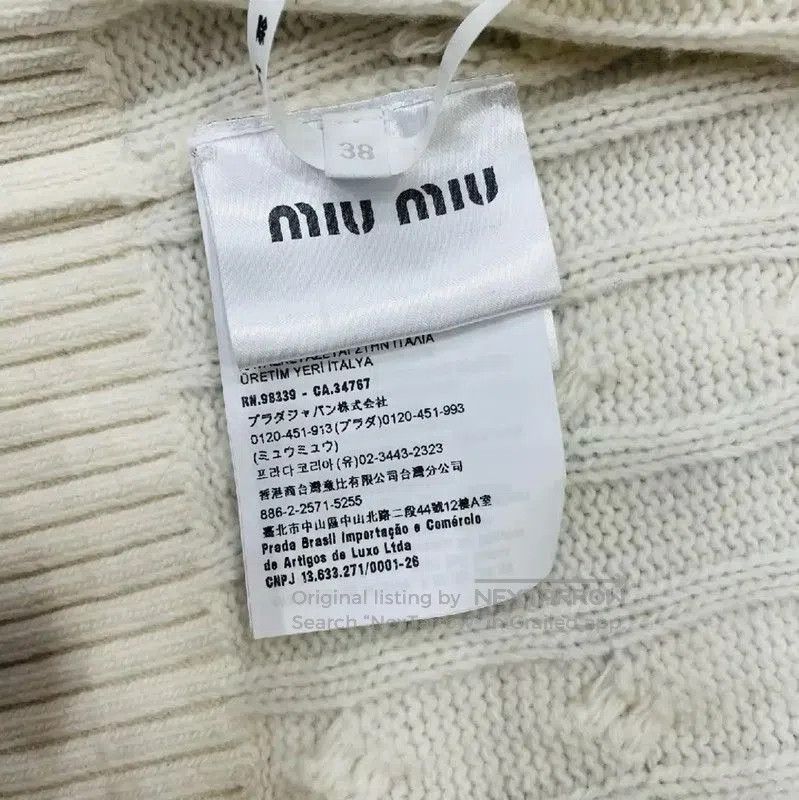 Miu Miu Miu Miu Navy Wool Jacket with Zip Front . Size M / US 6-8 / IT 42-44 - 6 Thumbnail