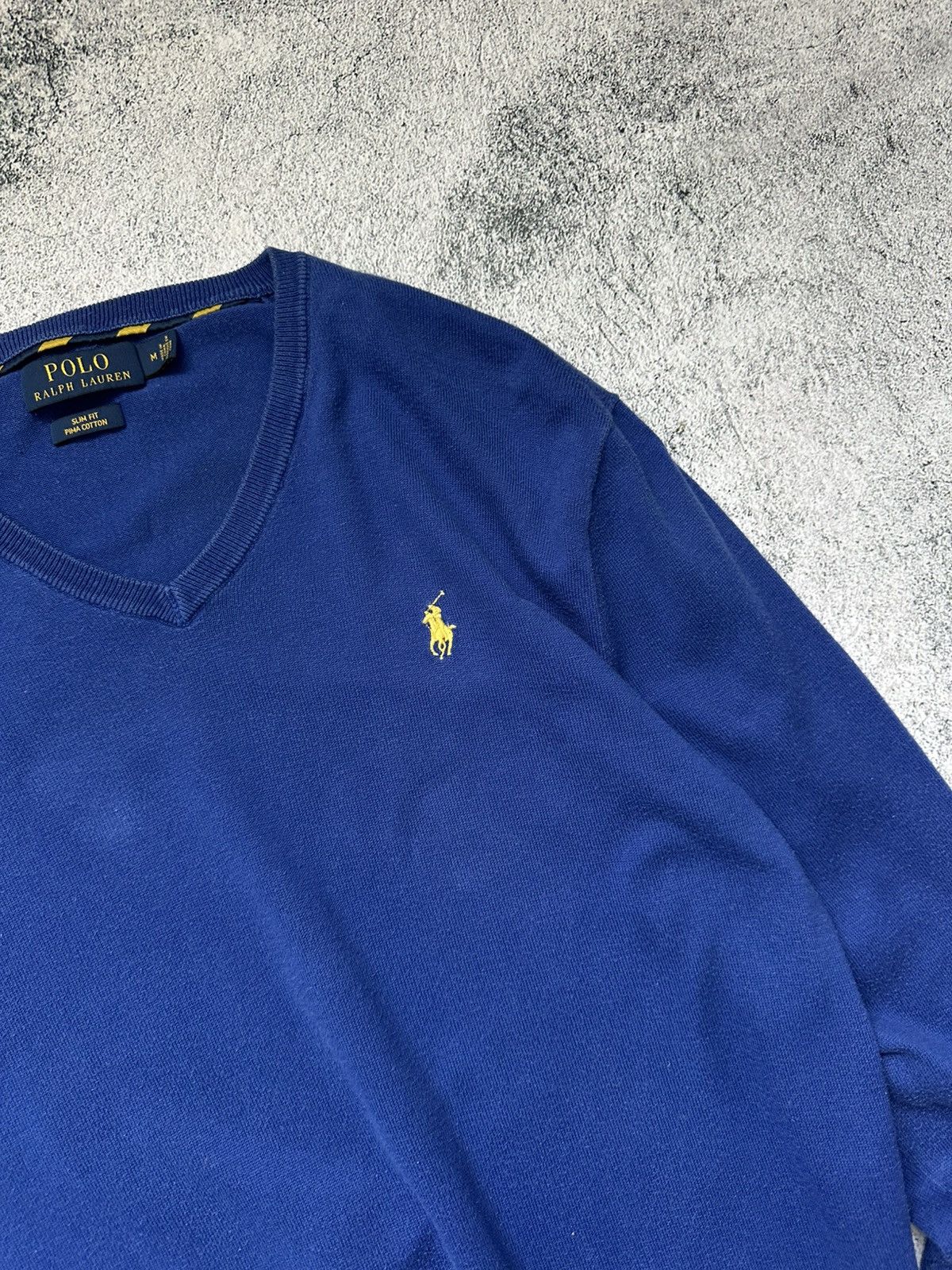 Polo Ralph Lauren Vintage Polo Ralph Lauren Sweater Blue Old Many Size US M / EU 48-50 / 2 - 4 Thumbnail
