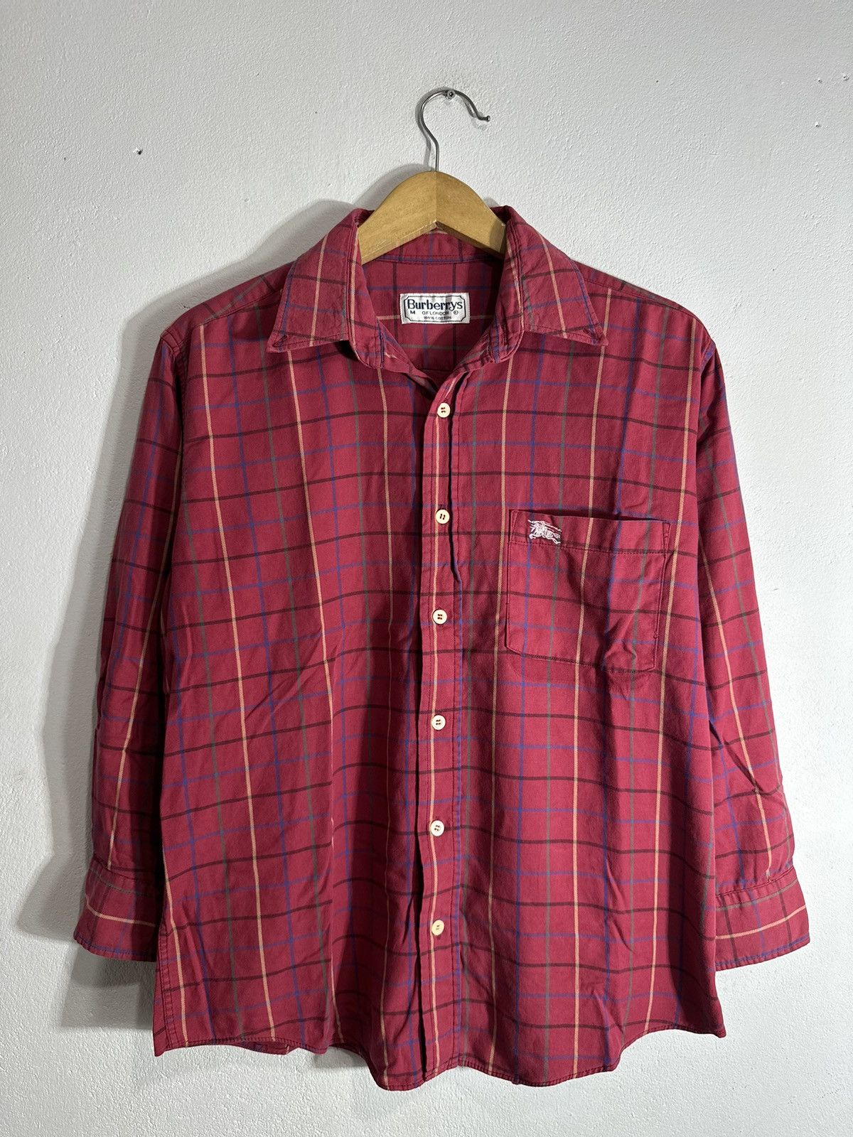 Burberry Burberry Shirt Vintage Size US L / EU 52-54 / 3 - 2 Thumbnail