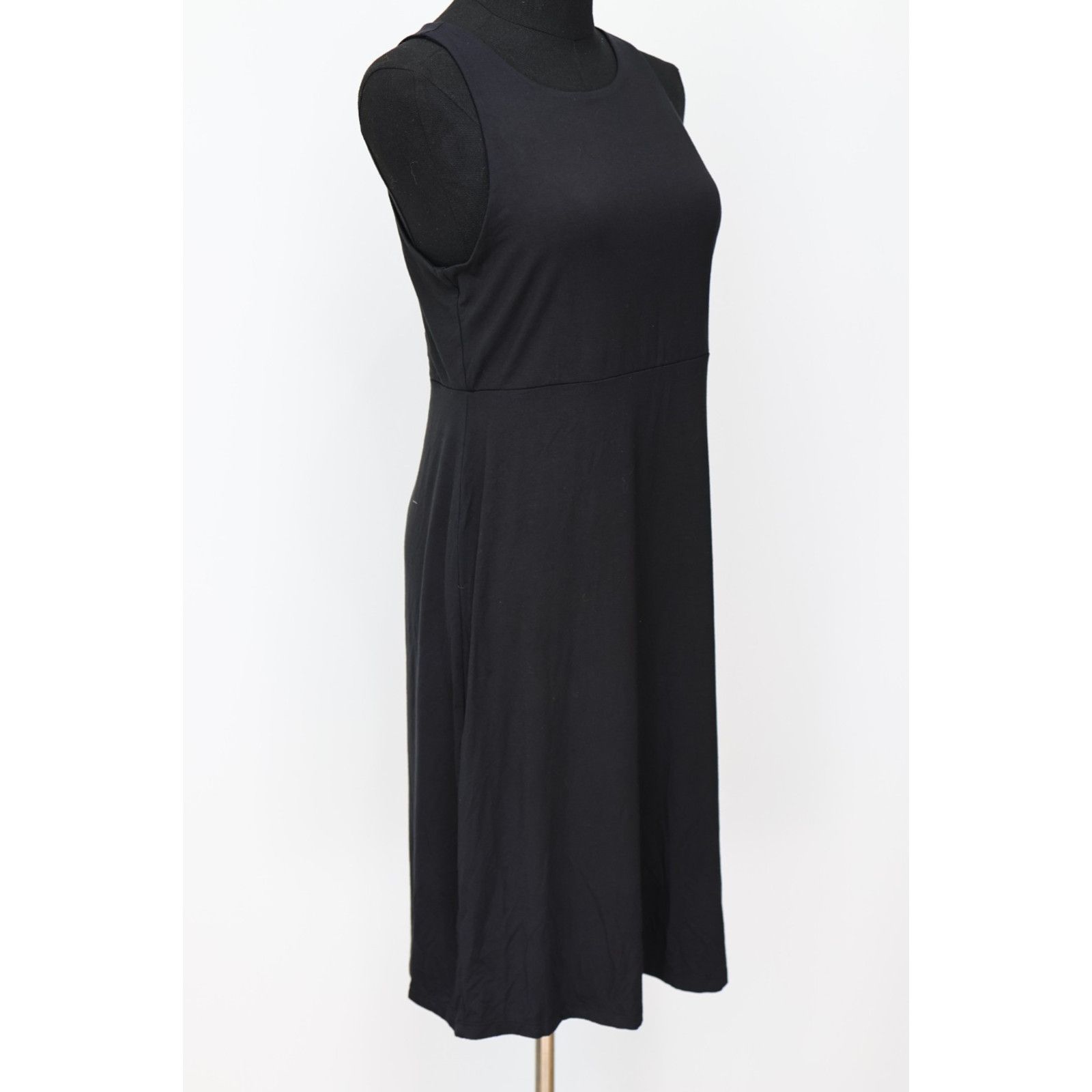Athleta NWT ATHLETA Black Santorini High Neck Solid Dress Size ST Size S / US 4 / IT 40 - 3 Thumbnail