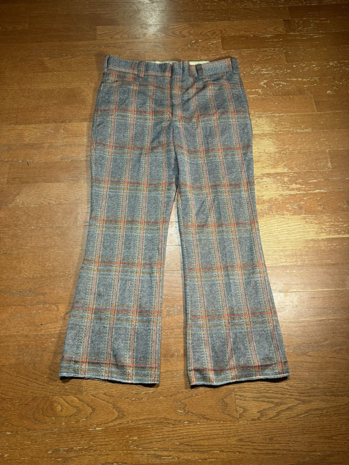 Other 70s Vintage Plaid Dress Pants Size US 38 / EU 54 - 5 Thumbnail
