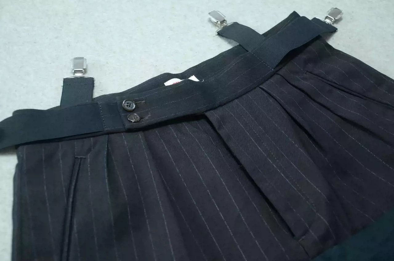 Raf Simons RAF SIMONS patchwork wool casual pants suit pants shorts-25 Size US 30 / EU 46 - 2 Thumbnail